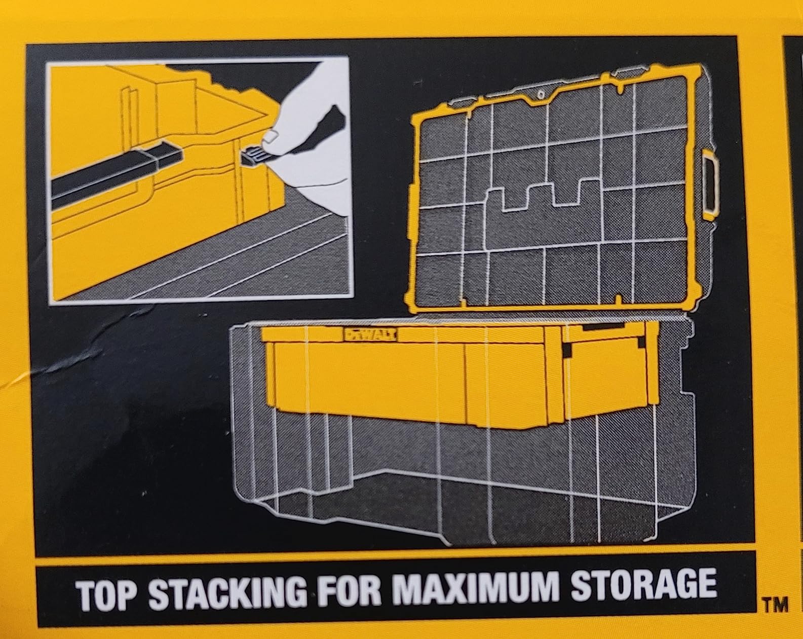 DEWALT DWST08450 TOUGH SYSTEM 2.0 MOBILE STORAGE customer photo 2