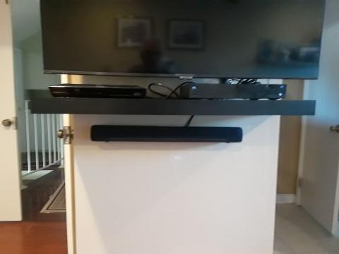 Yamaha Audio SR-C20A Compact Sound Bar with Built-in Subwoofer and Bluetooth, Black customer photo 1