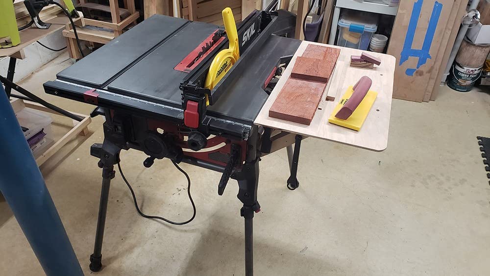SKIL 15 Amp 10-Inch Jobsite Table Saw with Folding Stand-TS6307-00 customer photo 2
