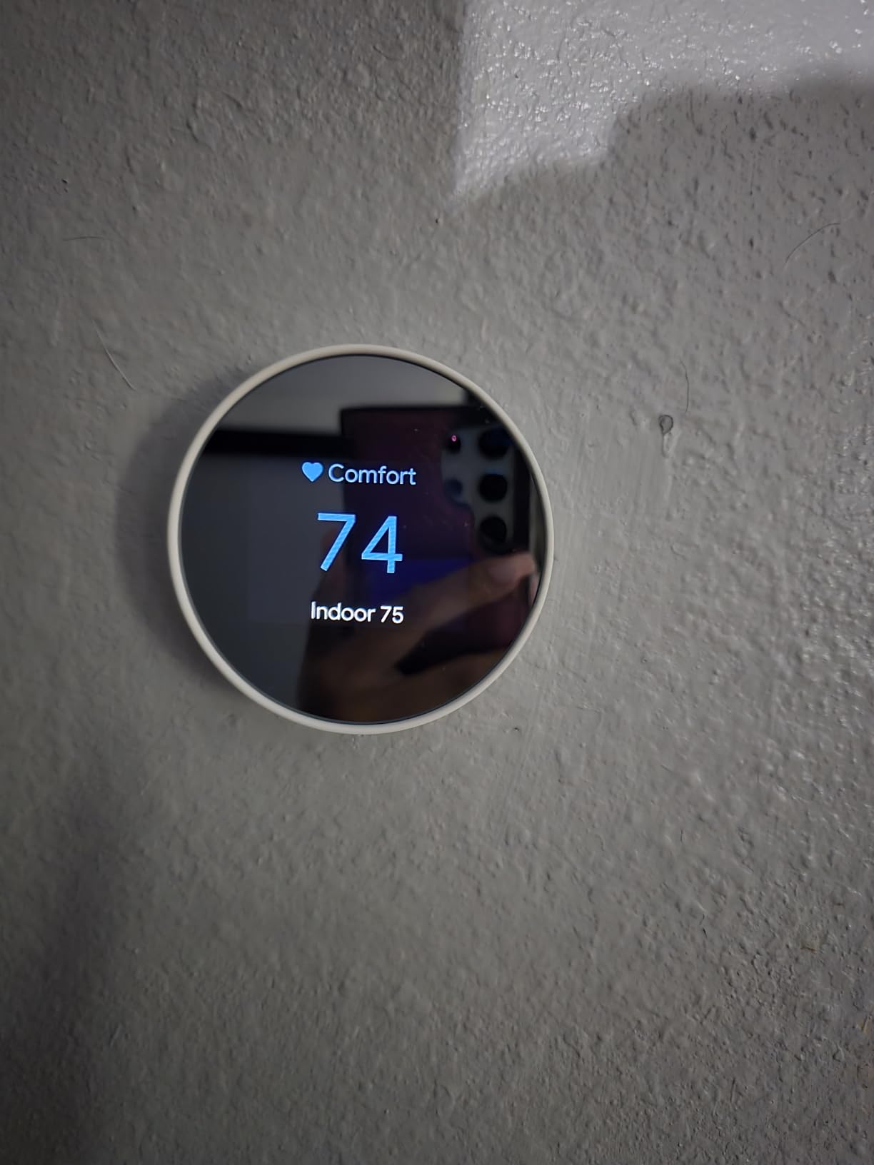 Google Nest Thermostat - Smart Thermostat for Home - Programmable Wifi Thermostat - Charcoal customer photo 2