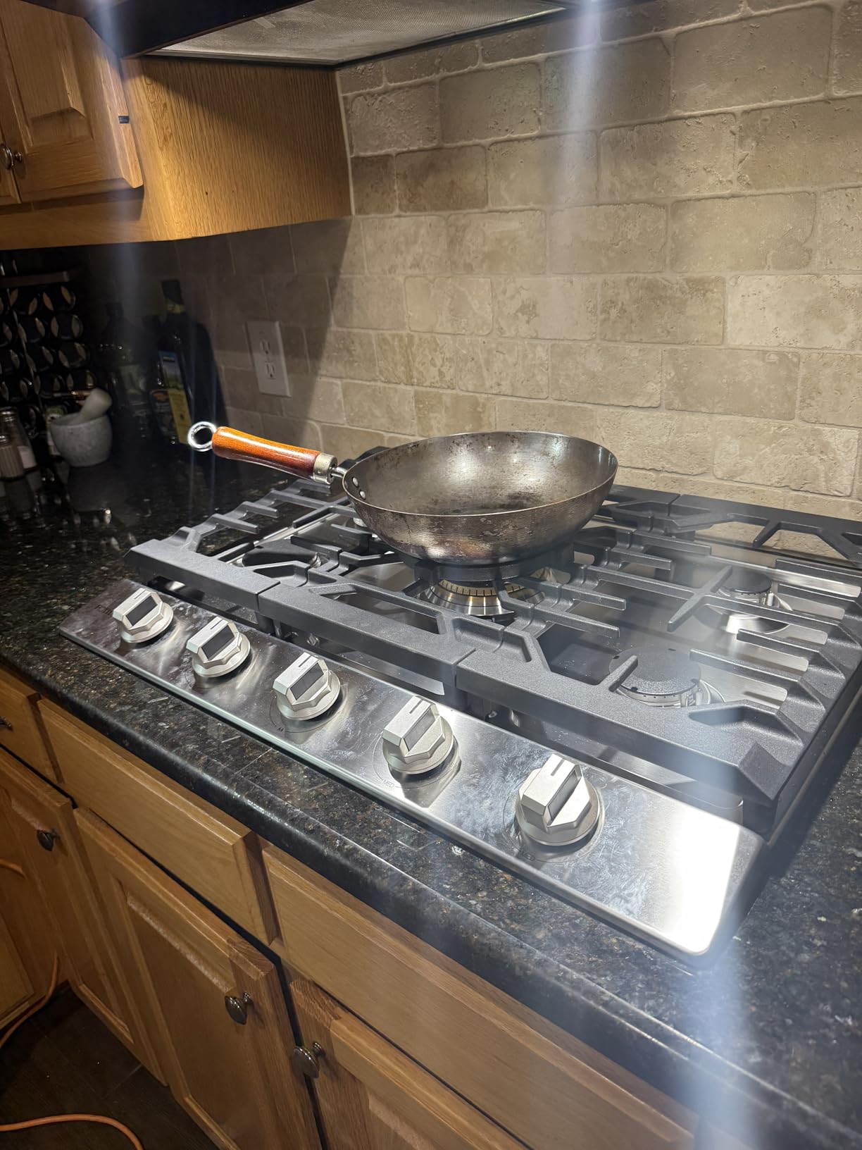 FOTILE GLS30501 30” Stainless Steel 5-Burner Gas Cooktop, Tri-Ring 22,000 BTUs Center Burner with Flame Failure Protection Removable Grates and Installation/LP Kit customer photo 1