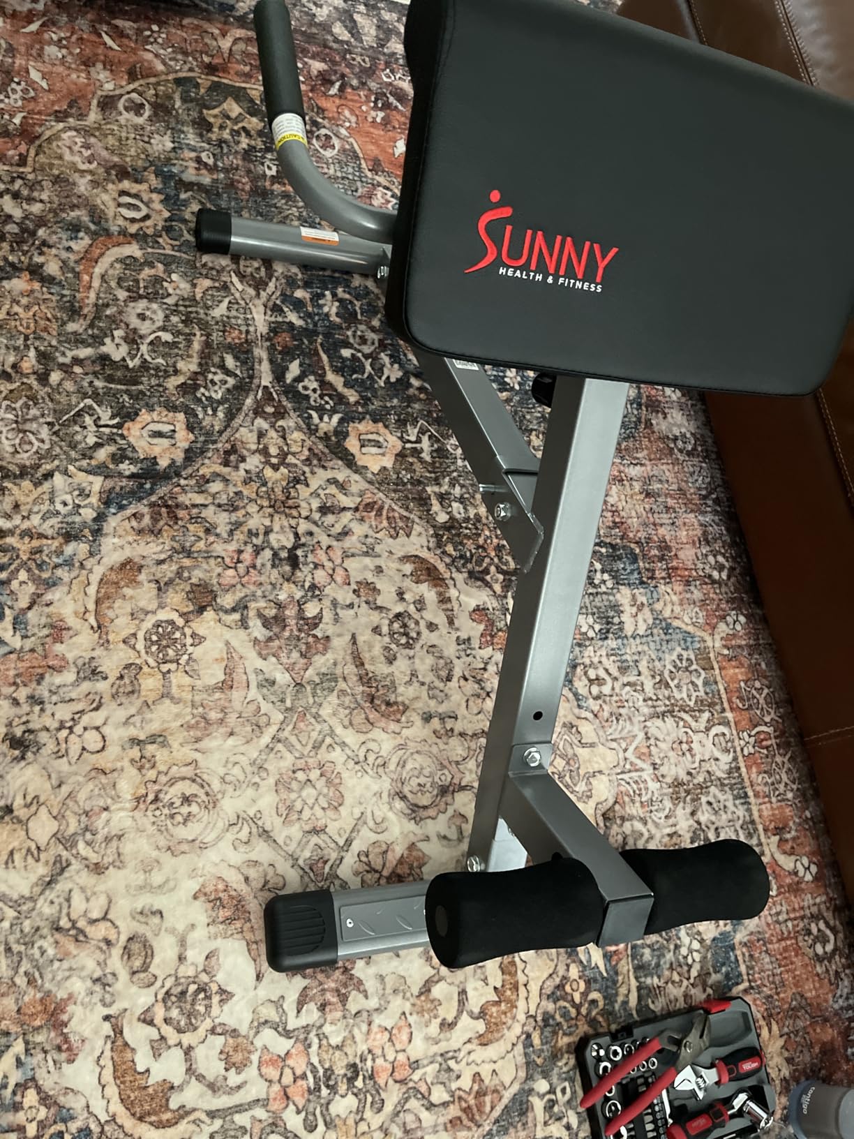Sunny Health & Fitness Multi-Function Roman Chair customer photo 2