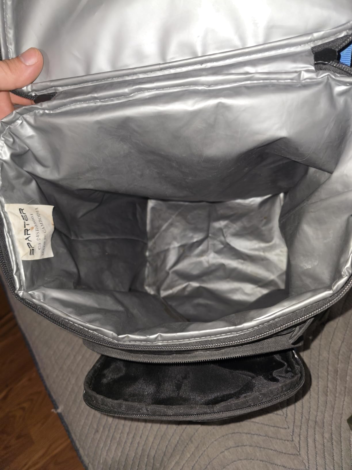 SPARTER Backpack Cooler Insulated 33/49 Can Leakproof Waterproof Bag Beach | 20H Dual Compartment Multi Pockets Bottle Opener Padded Strap Portable Lunch Soft Ice Chest Collapsible Travel Picnic Camping customer photo 2