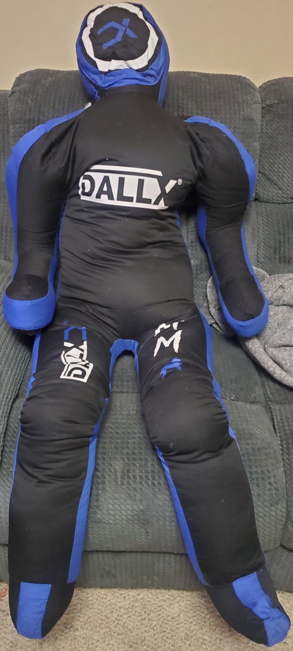DALLX MMA Grappling Dummy for Wrestling Judo Karate BJJ JIU Jitsu Punching Dummies Mixed Martial Arts Police Training Self Defense – UNFILLED customer photo 1