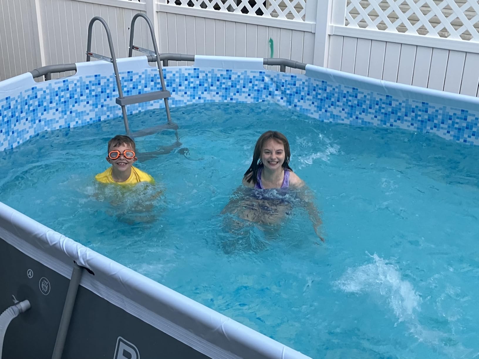 Bestway Power Steel 20’ x 12’ x 48” Above Ground Swimming Pool with Pump customer photo 2