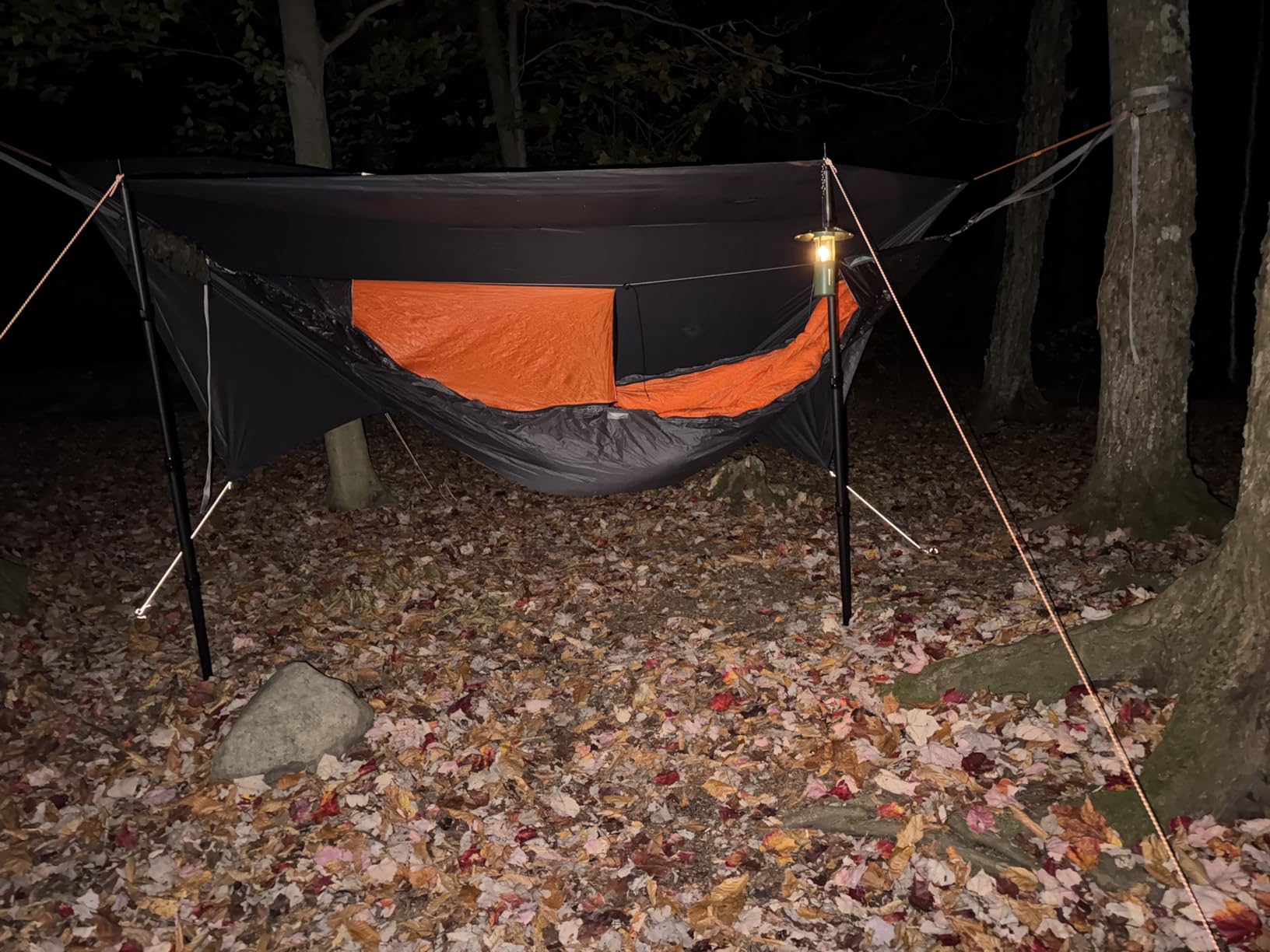 onewind 12×10ft Ultralight Camping Hammock Tarp, Hammock Rainfly with Doors customer photo 2