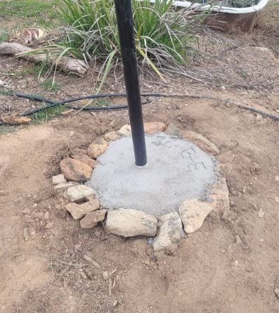 Flag Pole for Outside House, 20 FT Heavy Duty Aerospace Aluminum Flagpole customer photo 2