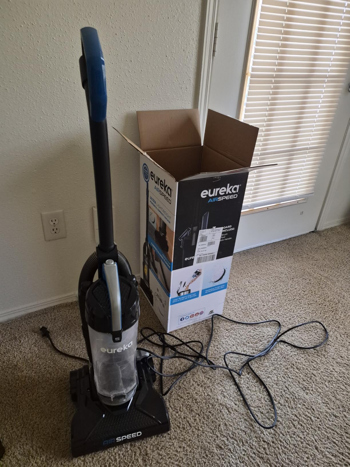 Eureka Vacuum Cleaners for Home,Airspeed Ultra-Lightweight, NEU10AE5 customer photo 1