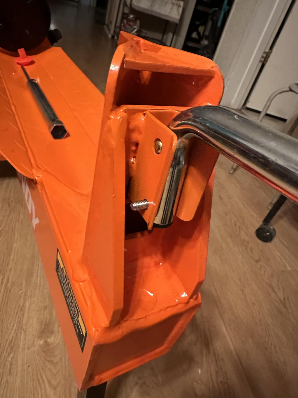 SuperHandy Log Splitter Portable 20 Ton Rapid Auto Return Ram System Bucher Gear Pump 7HP Engine Horizontal Full Beam Steel Wedge Firewood Splitting Forestry Harvesting customer photo 1