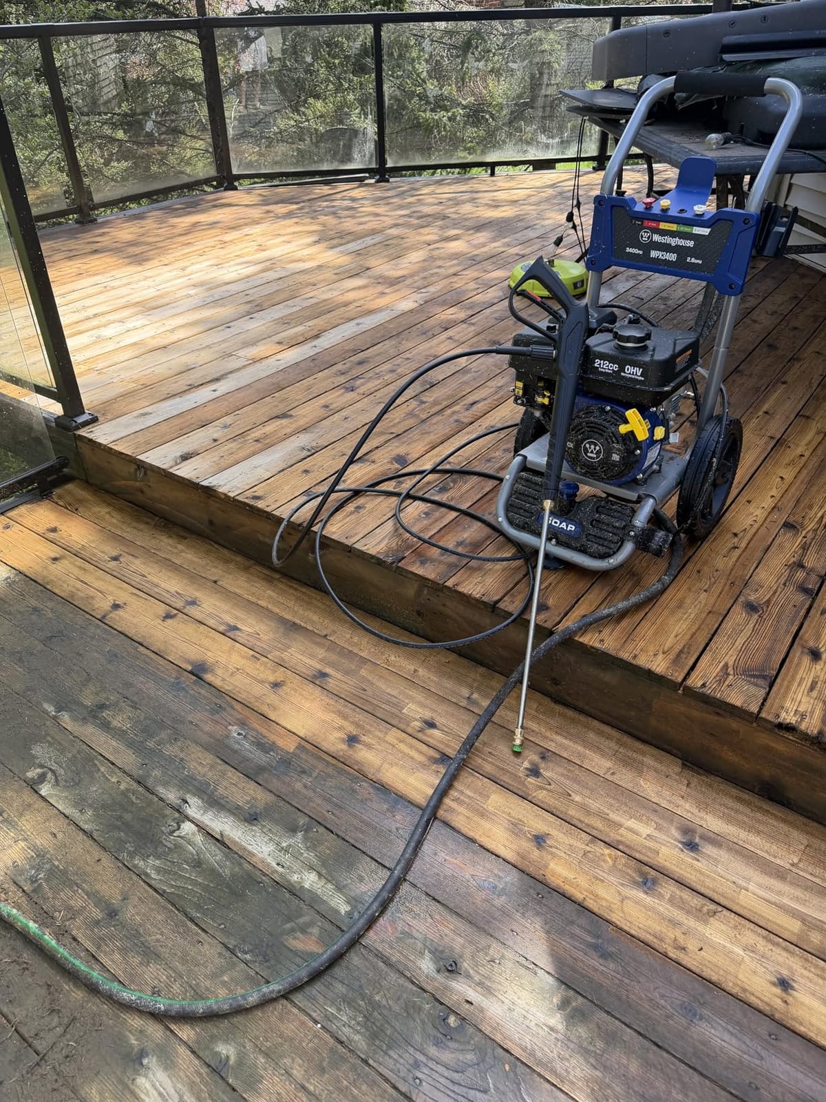 Westinghouse WPX3400 Gas Pressure Washer, 3400 PSI and 2.6 GPM, Onboard Soap Tank, Spray Gun and Wand, 5 Nozzle Set, for Cars/Fences/Driveways/Homes/Patios/Furniture customer photo 2