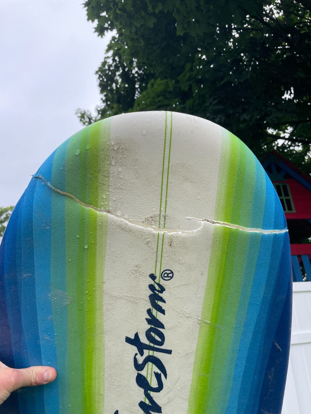 Wavestorm 8ft Classic Longboard Surfboard customer photo 1