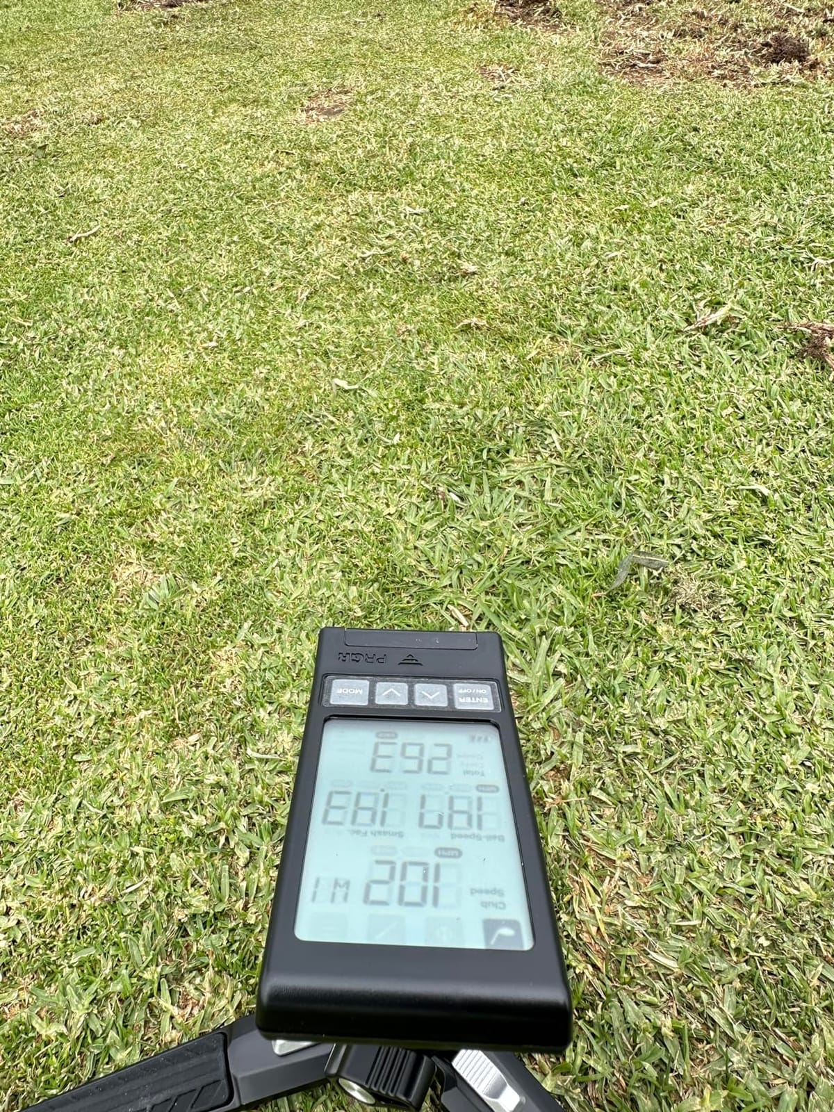 PRGR HS 130-A Portable Golf Launch Monitor | Doppler Radar Measures Club & Ball Speed, Smash Factor, Total & Carry Distance | Tracks Swing Speed Training Aids customer photo 2