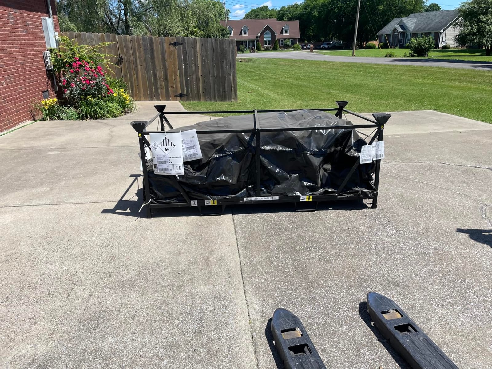 EGO Power+ Electric Riding Lawn Mower, 42 inch Deck with Zero Turn Radius, Includes (4) 56V 10.0Ah Batteries and Charger - ZT4204L customer photo 2
