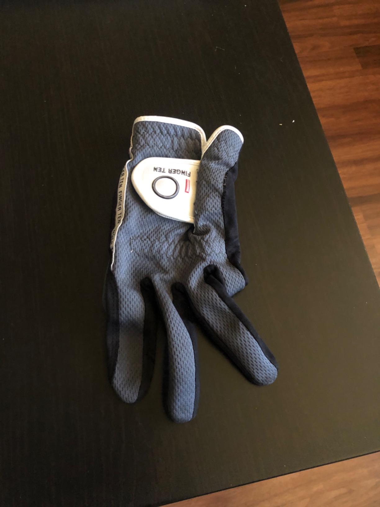 FINGER TEN Men's Golf Gloves Rain Grip 2 Pack customer photo 1