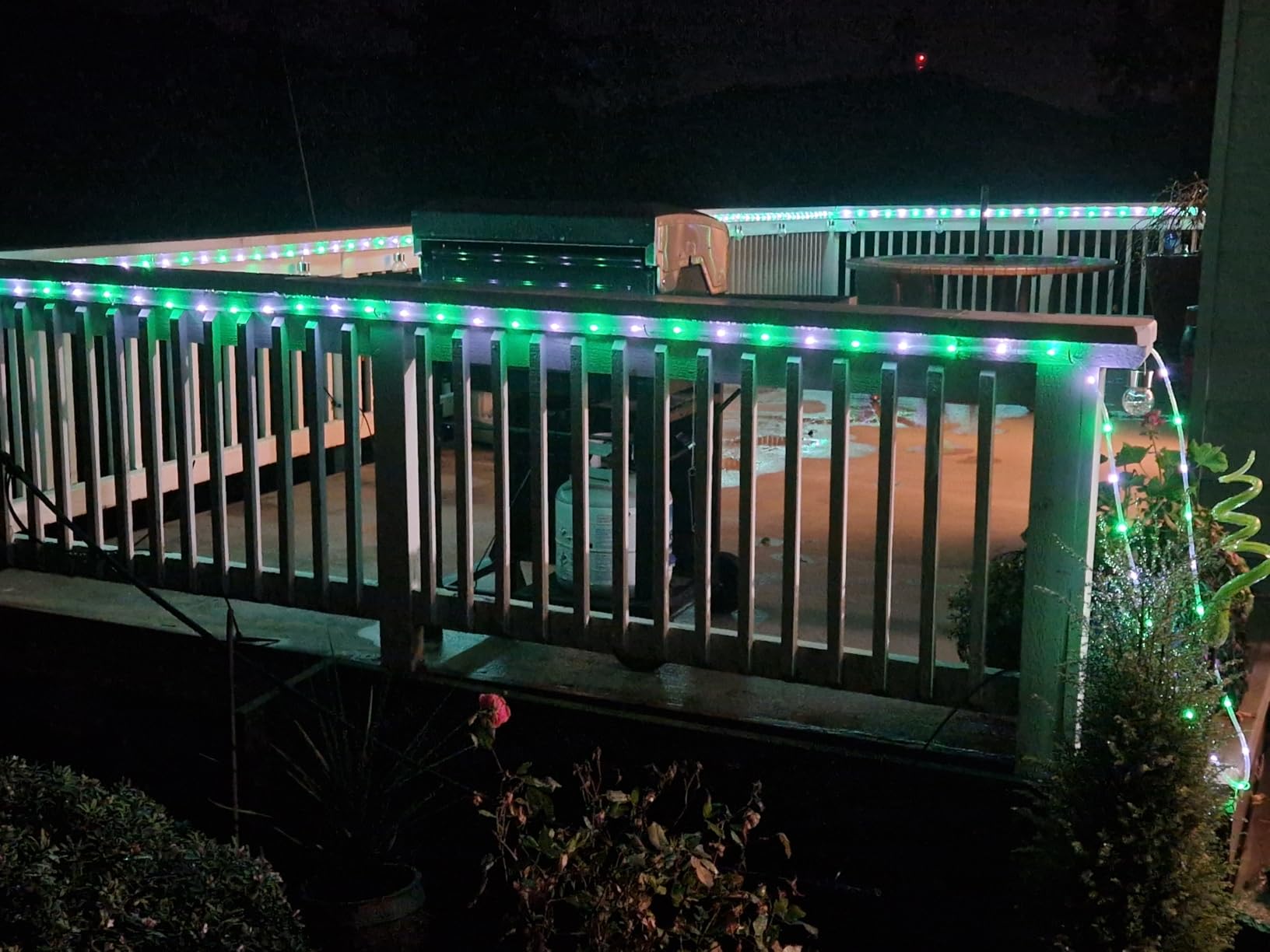 Dazzle Bright 300 LED Christmas String Lights, 100 FT Connectable Waterproof String Lights Green Wire with 8 Modes, Christmas Decorations for Indoor Outdoor Xmas Party Yard Garden (Multi Colored) customer photo 2