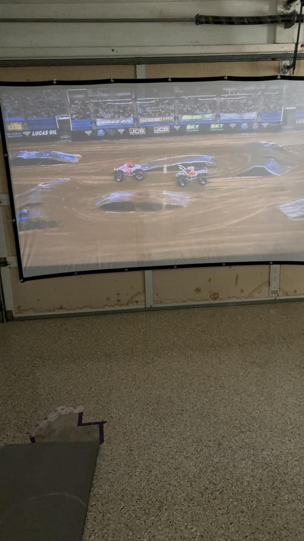 NISOO Mini Projector with WiFi and Bluetooth, 1080P Outdoor Movie Projector customer photo 1