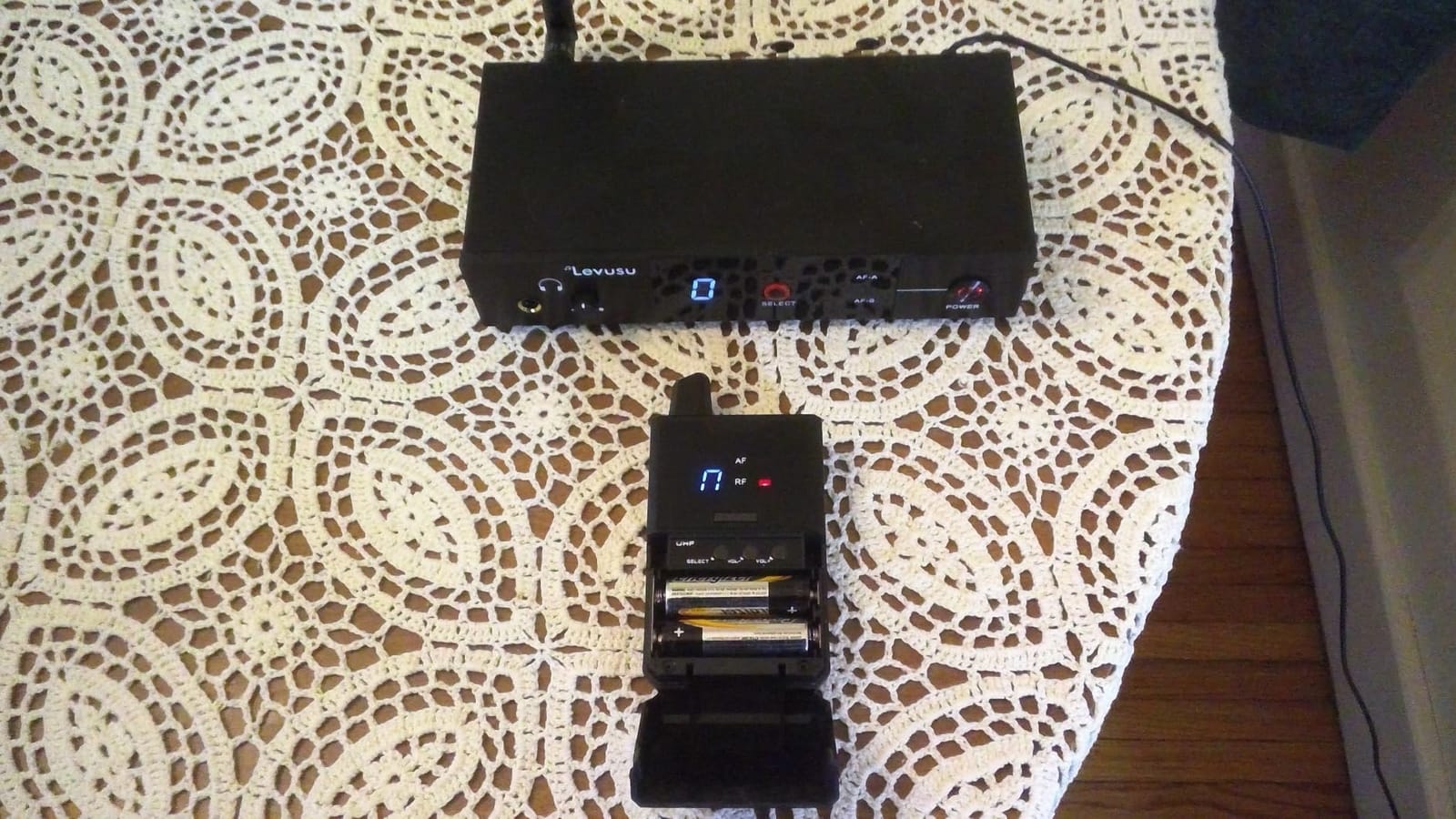 UHF Wireless in-Ear Monitor System with Earphone,180Ft, Rack Mount, Professional IEM Stereo System Transmitter and Beltpack for Studio, Guitar, Band Rehearsal, Live Performance (1 Bodypack) customer photo 1