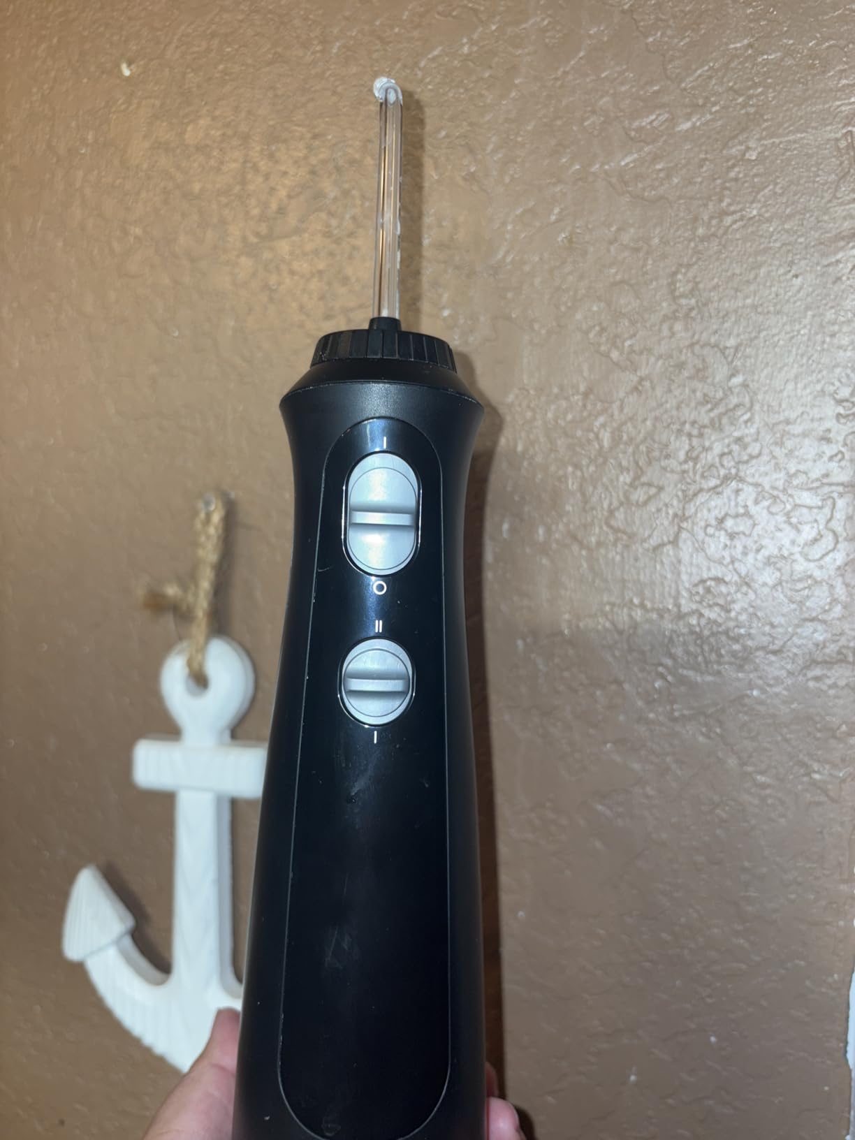 Waterpik Cordless Pearl Portable Water Flosser, Rechargeable, White | 2 Settings, 4 Tips, for Daily Gum Health & Cleaning Teeth, Dental Braces, Implants, ADA Accepted, WF-13 customer photo 2
