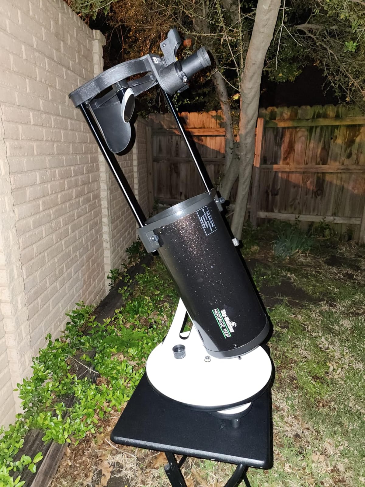 Sky-Watcher Heritage 150 Tabletop Dobsonian Telescope - Perfect for Beginners, Easy Setup, Portable, and Fun (S11710) customer photo 2