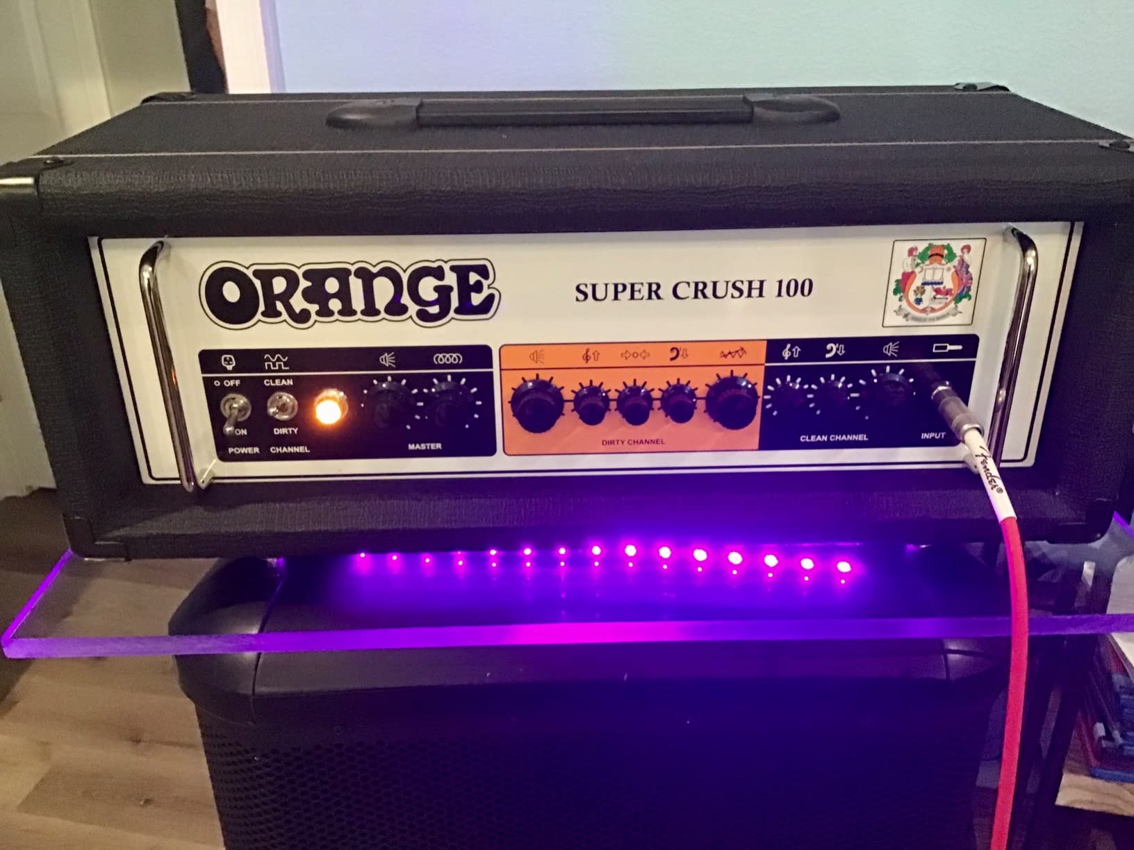 Orange Super Crush Solid State Head 100 Watts customer photo 2