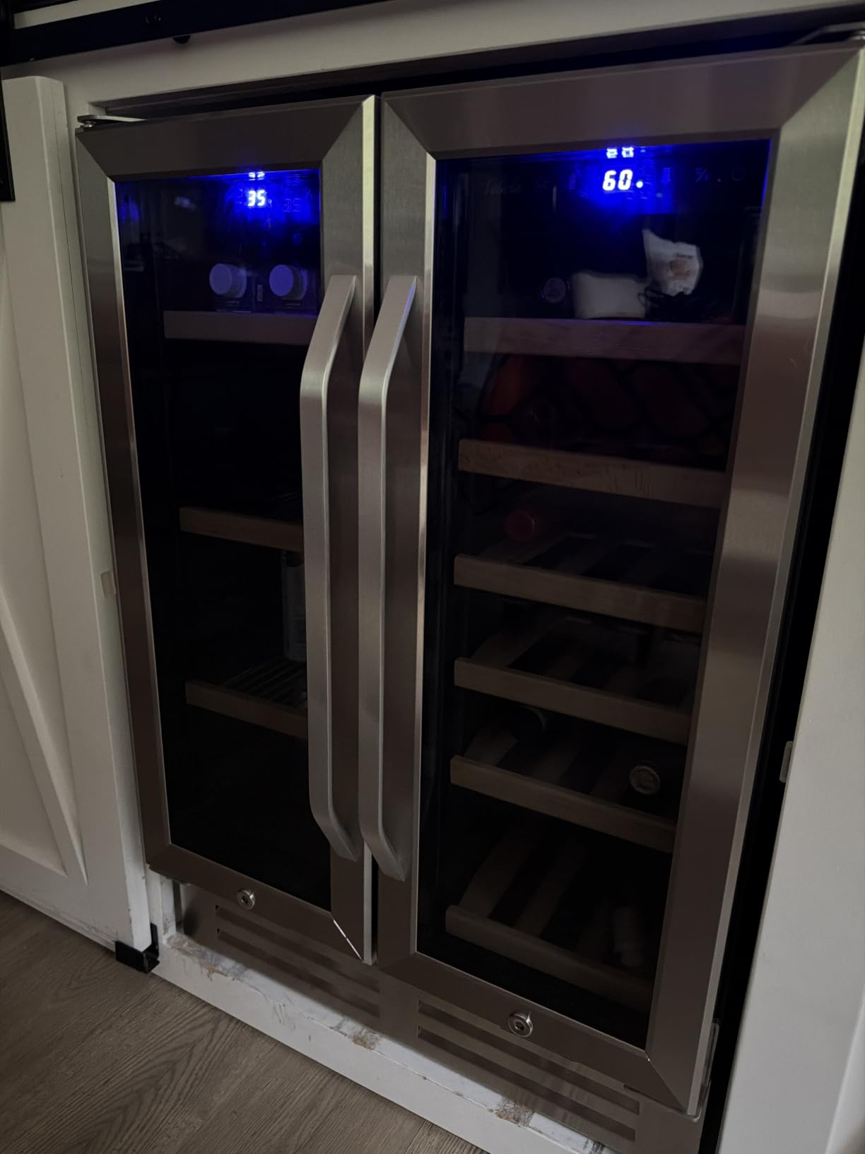 24 Inch Upgraded190 Bottles Wine Cooler Refrigerator customer photo 2