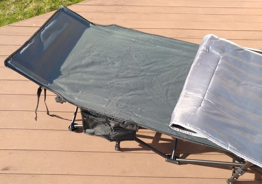 ATORPOK Camping Cot for Adults with Cushion, Tent Folding Cot for Sleeping customer photo 1