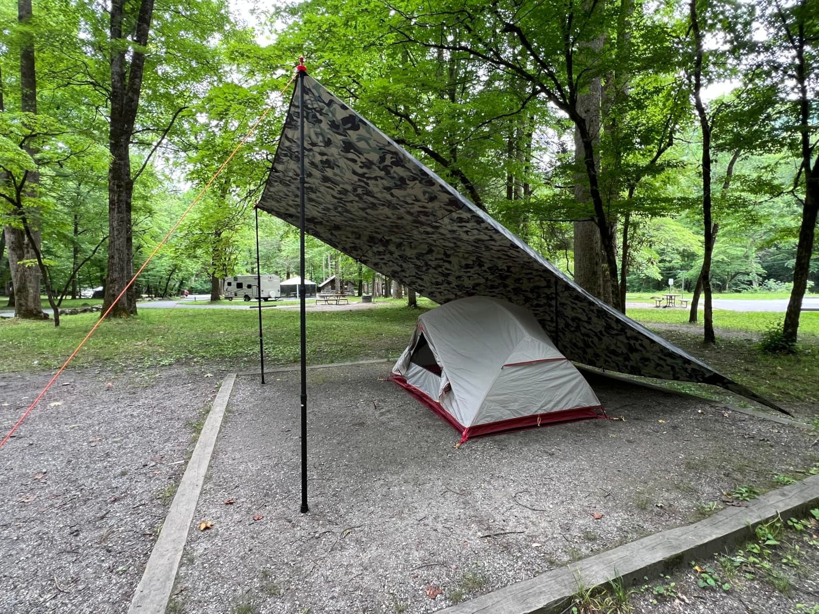 GEERTOP 17 x 10 ft Camping Tarp, Waterproof Rain Fly customer photo 1