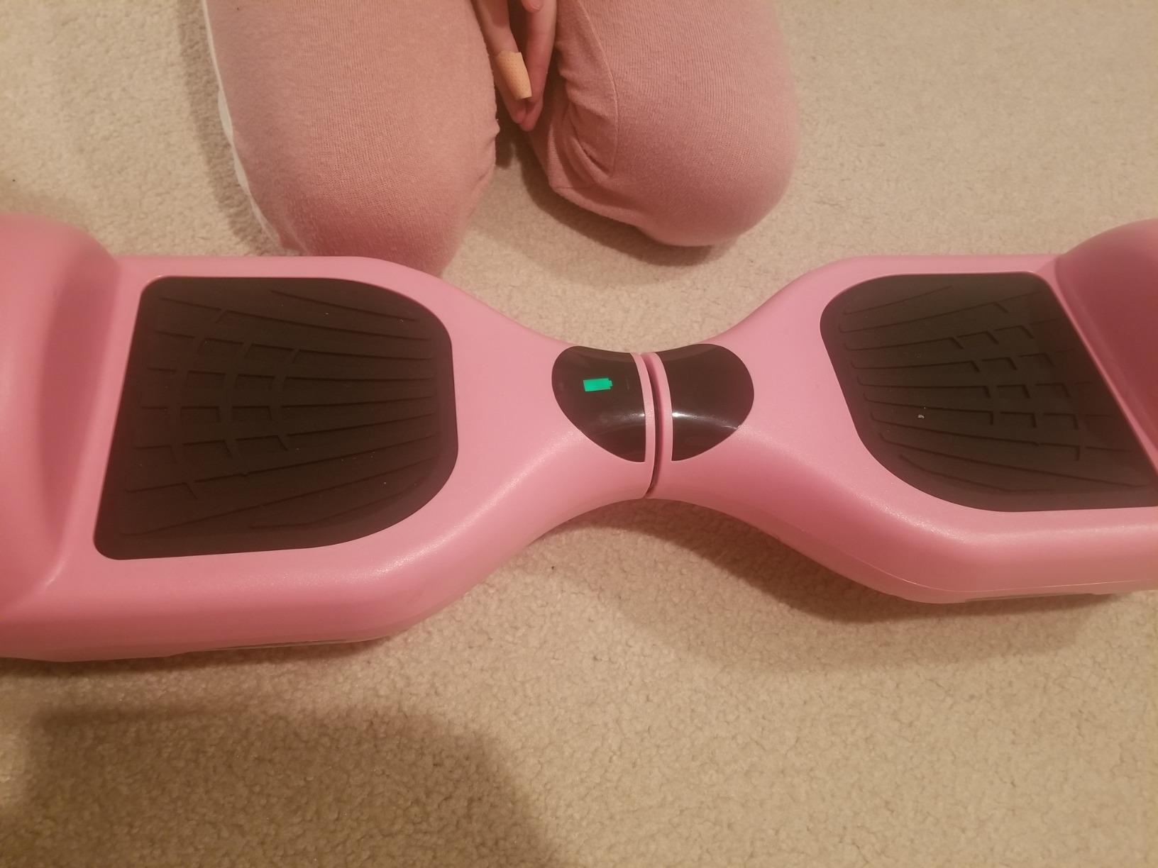 SISIGAD Hoverboard, All Terrain Hoverboards, 8.5'' Two Wheel Self Balancing Scooter with Bluetooth Speaker, Off Road Hoverboards with LED Lights, Music Hoverboards customer photo 2
