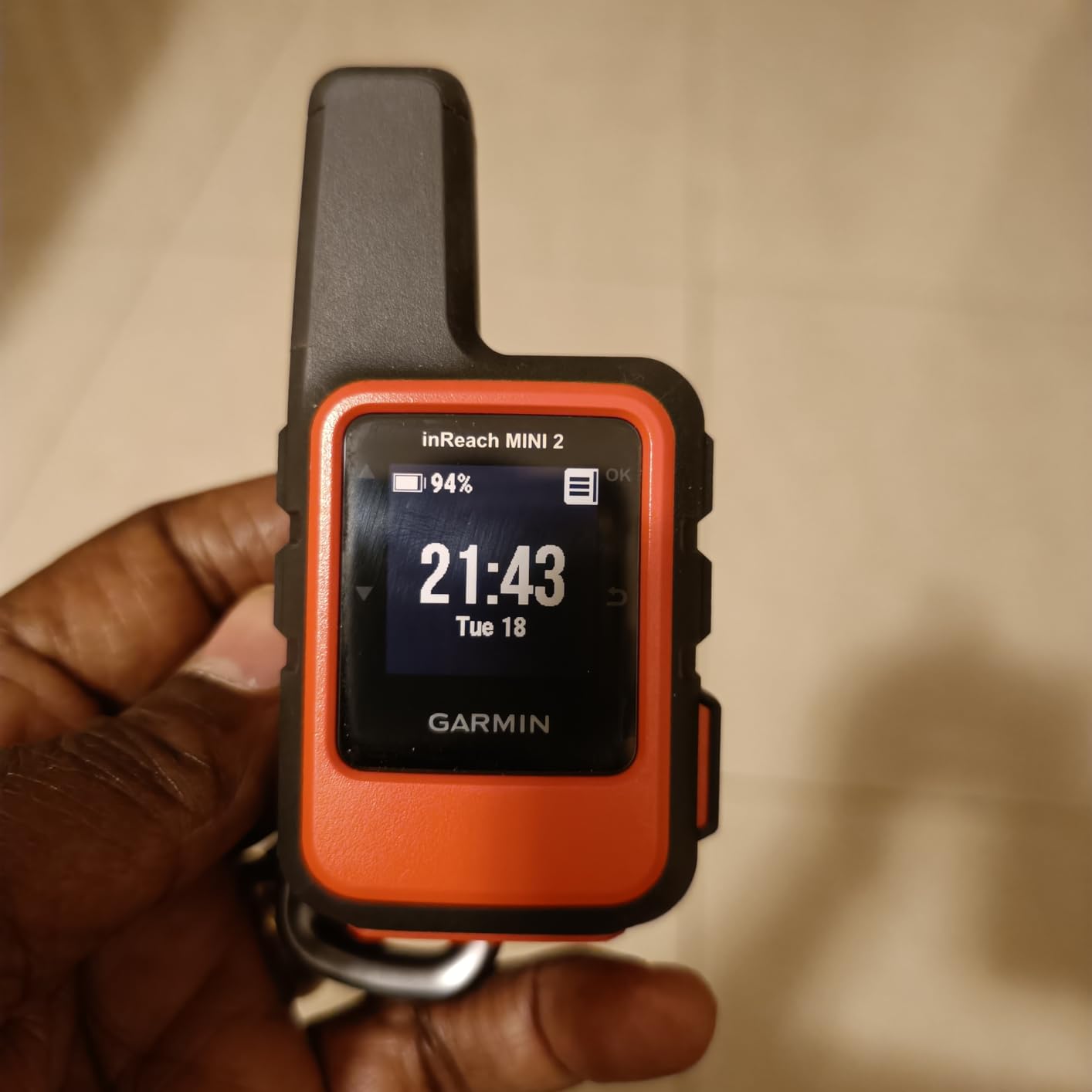 Garmin inReach® Mini 2, Satellite Communicator, Orange customer photo 1