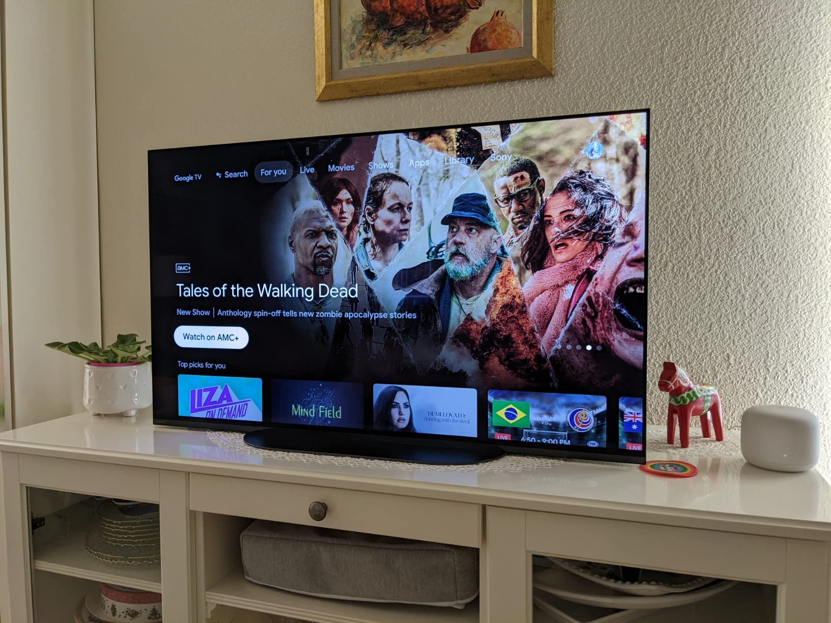 Sony 48 Inch A90K BRAVIA XR 4K HDR TV OLED Smart Google TV (XR-48A90K) | XR Processor with AI Technology, Dolby Vision/Atmos, Exclusive Features for PlayStation®5, 4K movie credits included customer photo 2