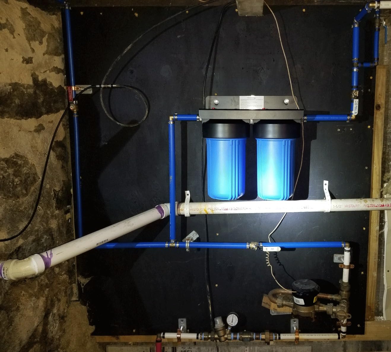 Waterdrop WHF21-FG 2-Stage Whole House Water Filter System, 5 Micron customer photo 1