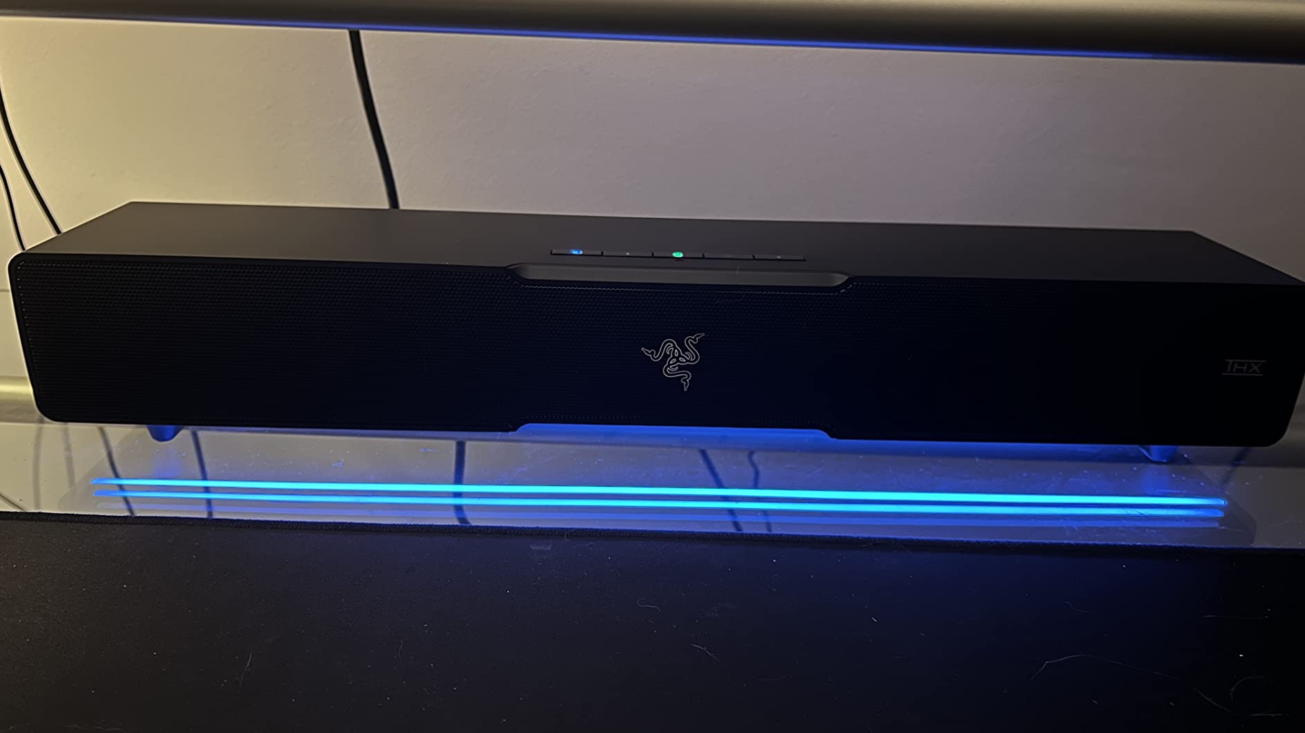 Razer Leviathan V2, Multi-Driver PC Gaming Soundbar w/Subwoofer, Black | THX Spatial Audio, Compact Design, Chroma RGB, Bluetooth 5.2, for PC, Desktop/Laptop, Smartphones, Tablets & Nintendo Switch customer photo 2