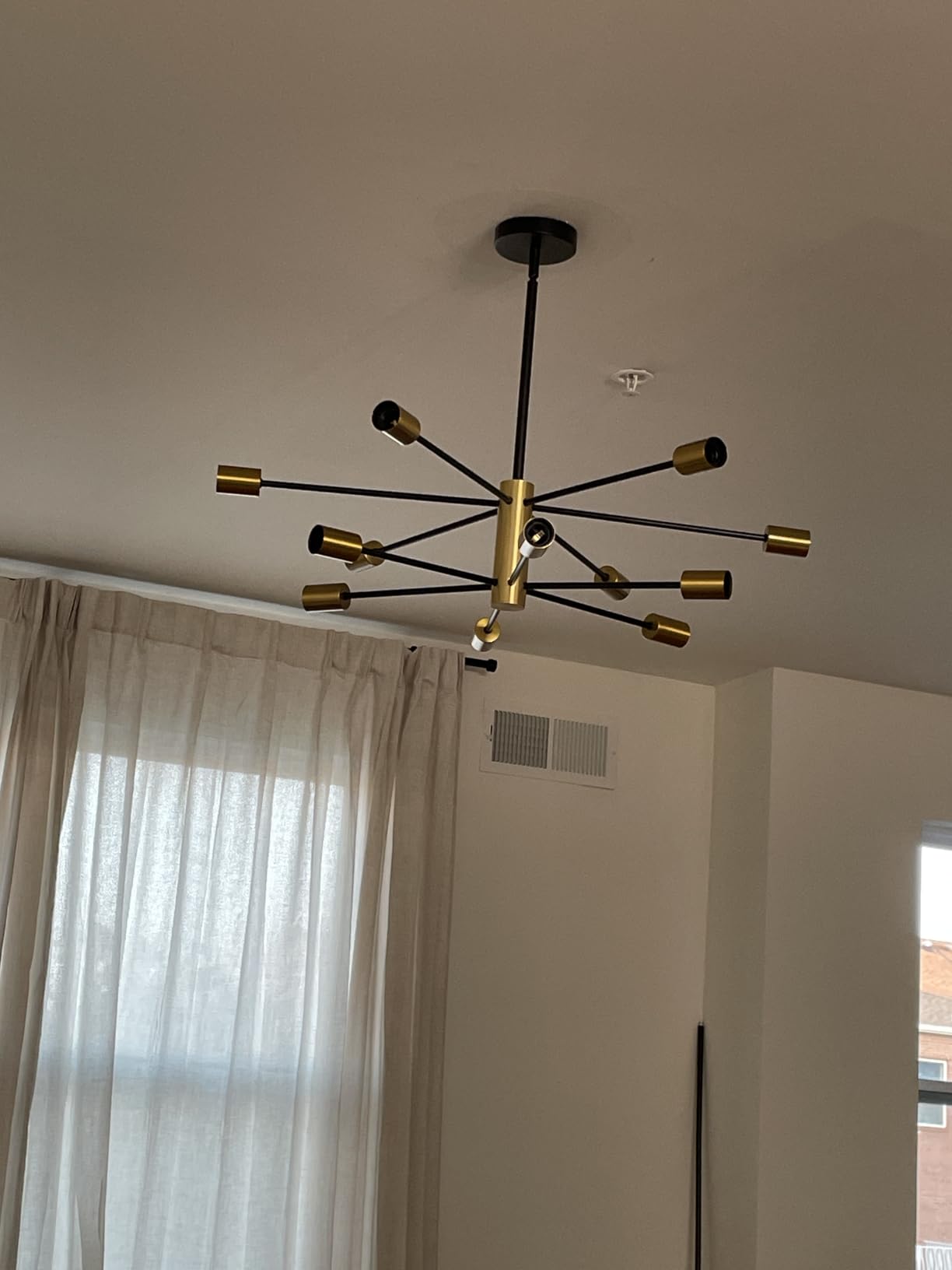 RUIYEY Modern Chandelier Ceiling Light Fixture - 33.4