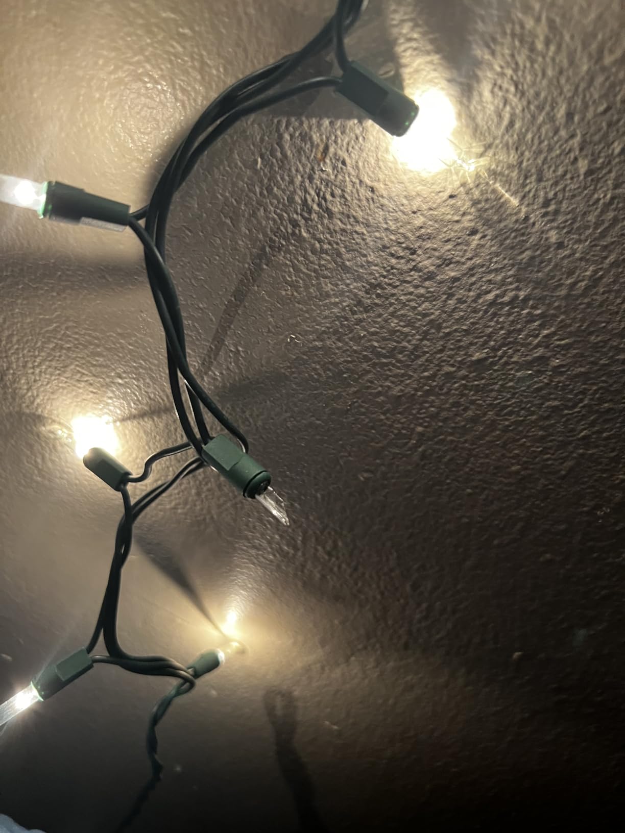 TW SHINE Warm White Christmas Lights Outdoor, 20FT 100 Count Incandescent Christmas Light Indoor, Waterproof Christmas Tree String Lights for Xmas Decorations customer photo 1