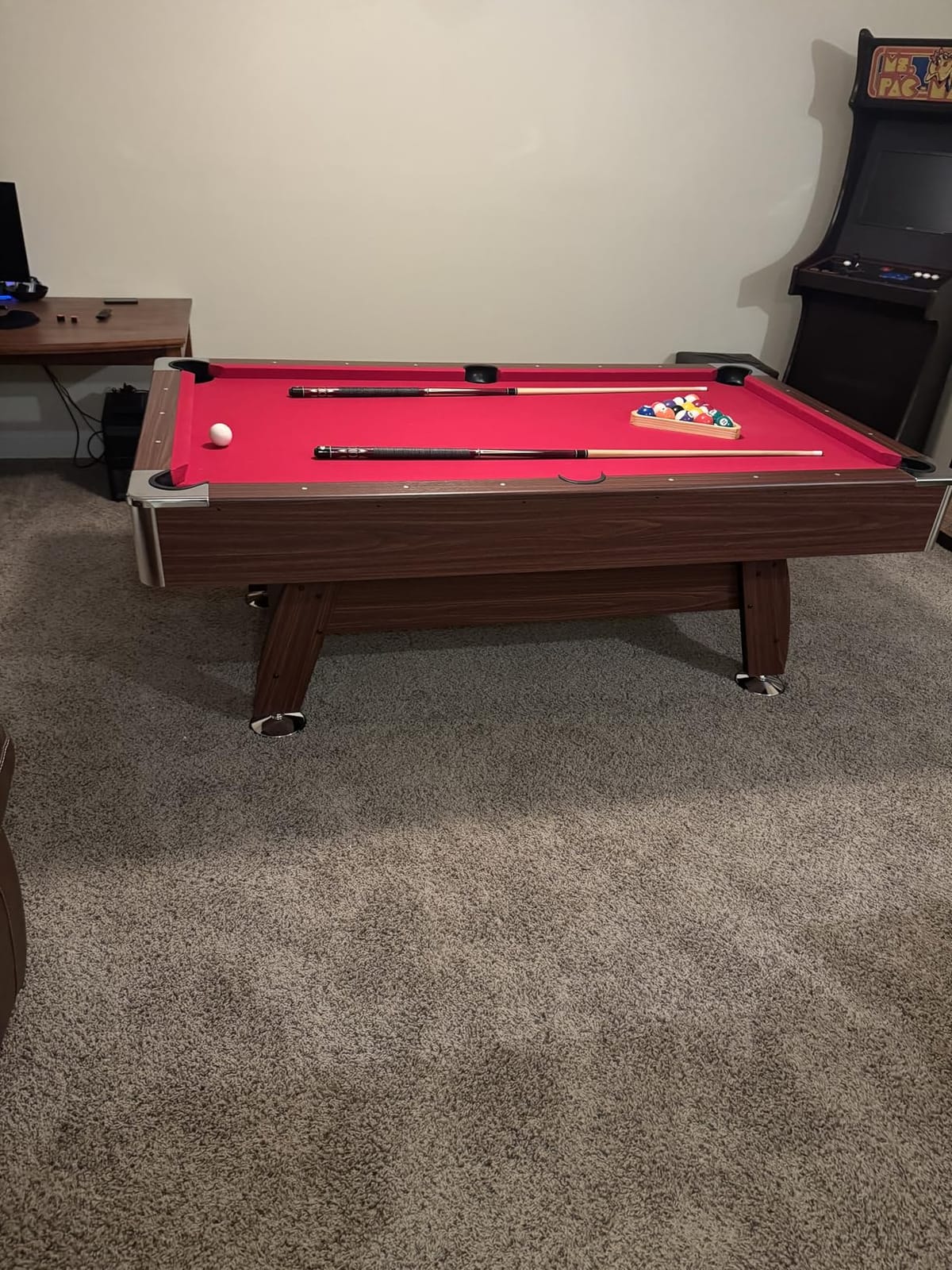 RACK Draco 7-Foot Tournament Billiard/Pool Table – Professional Competition Game Table customer photo 2