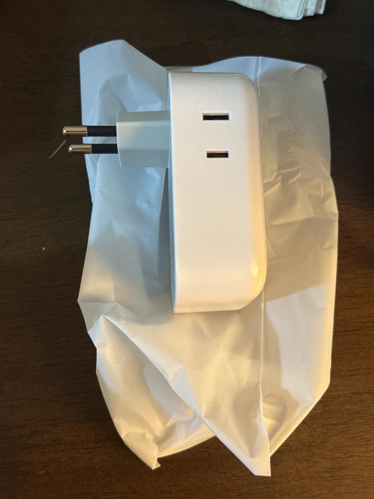 TESSAN European Travel Plug Adapter 2 Pack, Type C Plug | Not Voltage Converter, 4 Outlets 3 USB (1 USB C PD 20W), For Europe Italy Spain France Portugal Iceland Germany customer photo 2