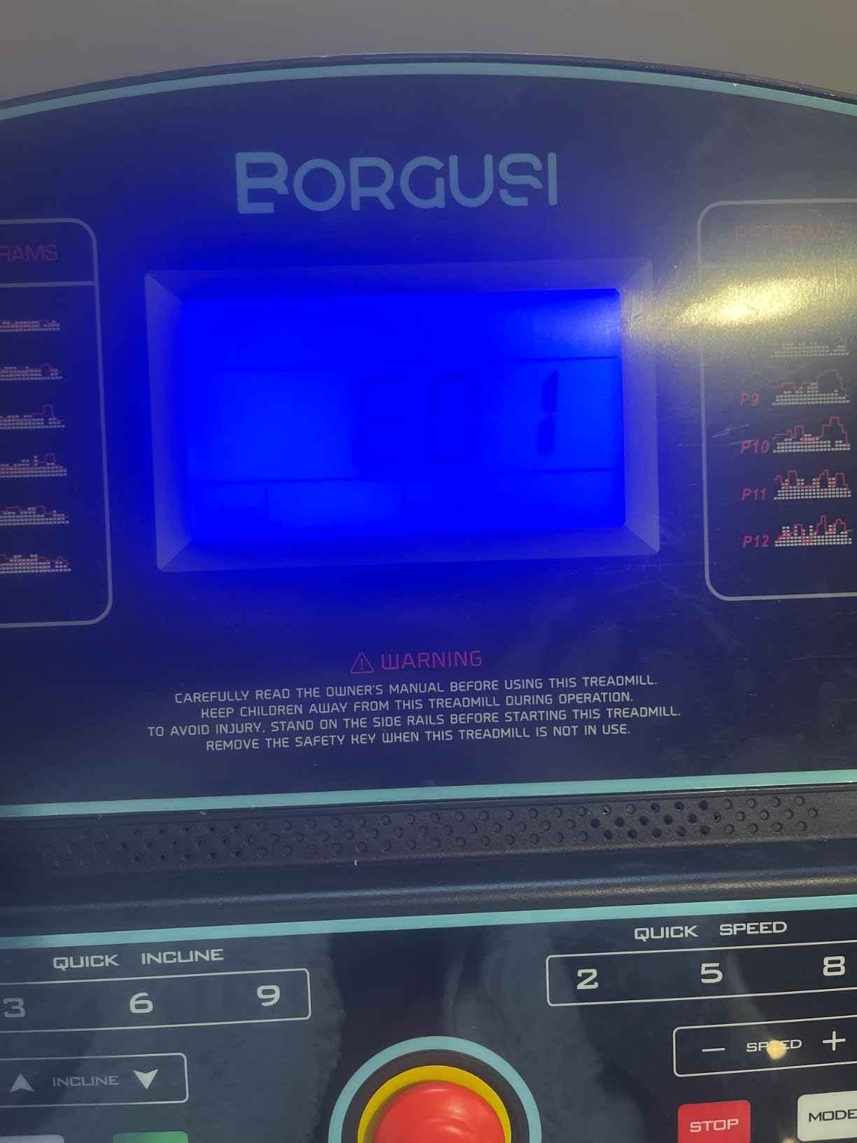 BORGUSI Treadmill with Auto Incline Folding Electric Treadmill for Home customer photo 2