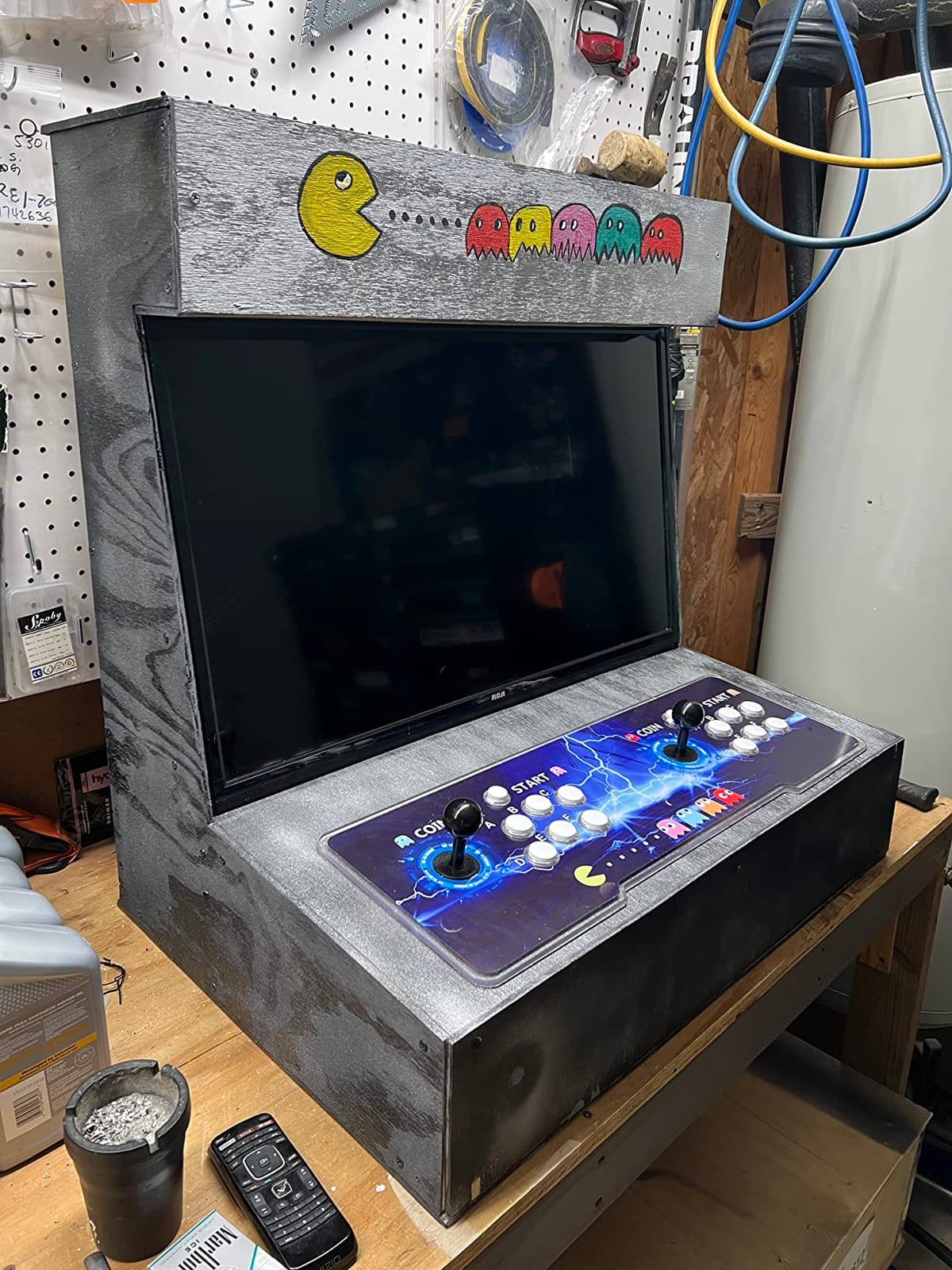RegiisJoy 32000 in 1 Pandoras Box 78S Retro Arcade Game Console, 4 Player 3D Magical Modified Games, Search/Save/Hide/Pause Function, Favorite List, One-Button Combo, 128G TF, 12-Grid Classification customer photo 1