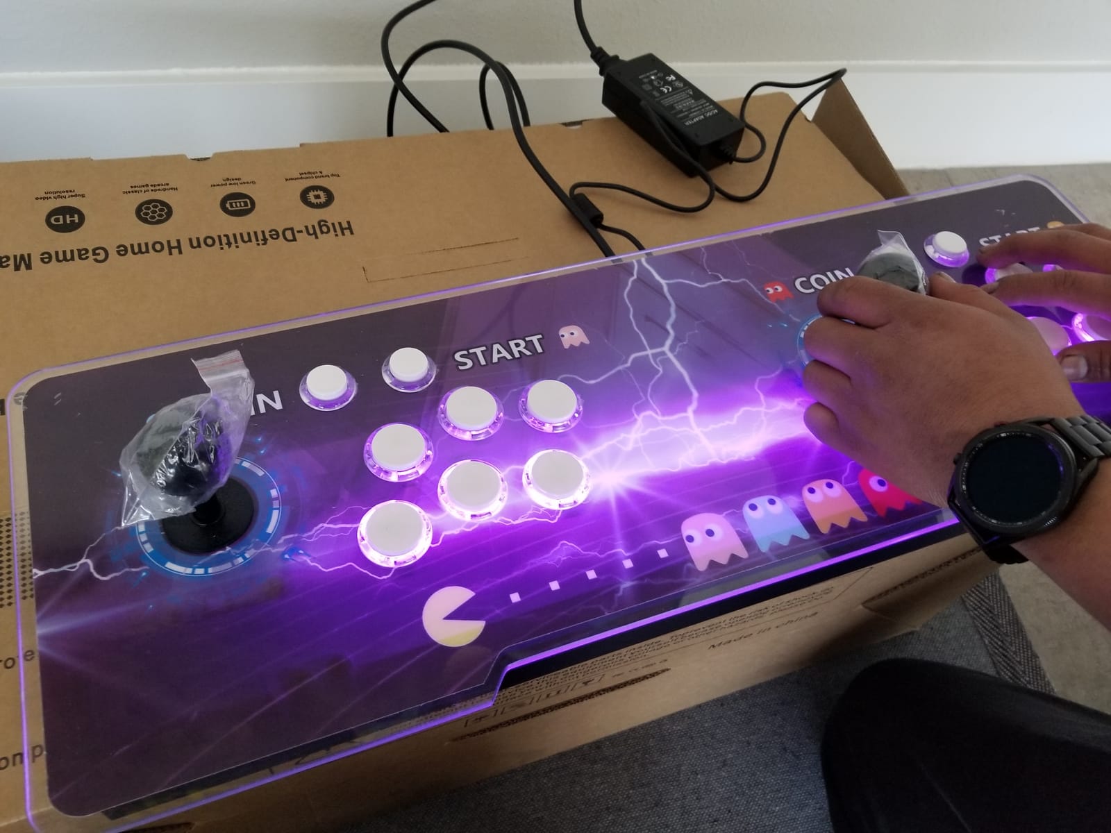 RegiisJoy 32000 in 1 Pandoras Box 78S Retro Arcade Game Console, 4 Player 3D Magical Modified Games, Search/Save/Hide/Pause Function, Favorite List, One-Button Combo, 128G TF, 12-Grid Classification customer photo 2
