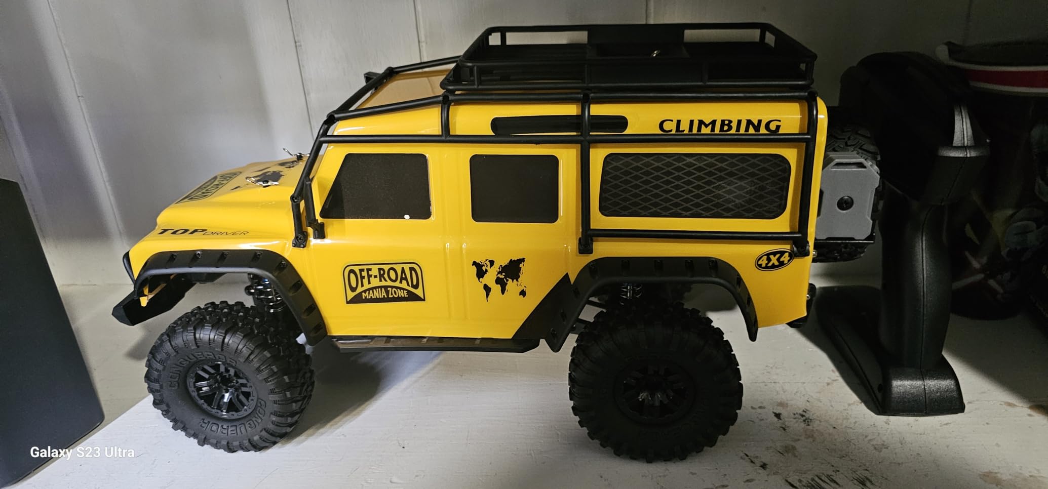 RC Cars RC Crawler 1/10 Scale RTR Remote Control Car 4WD 2.4GHz Brushed Offroad Racing Hobby Grade Model Vehicle with LED Lights 2Pcs Battery Toy for Kids and Adults customer photo 2