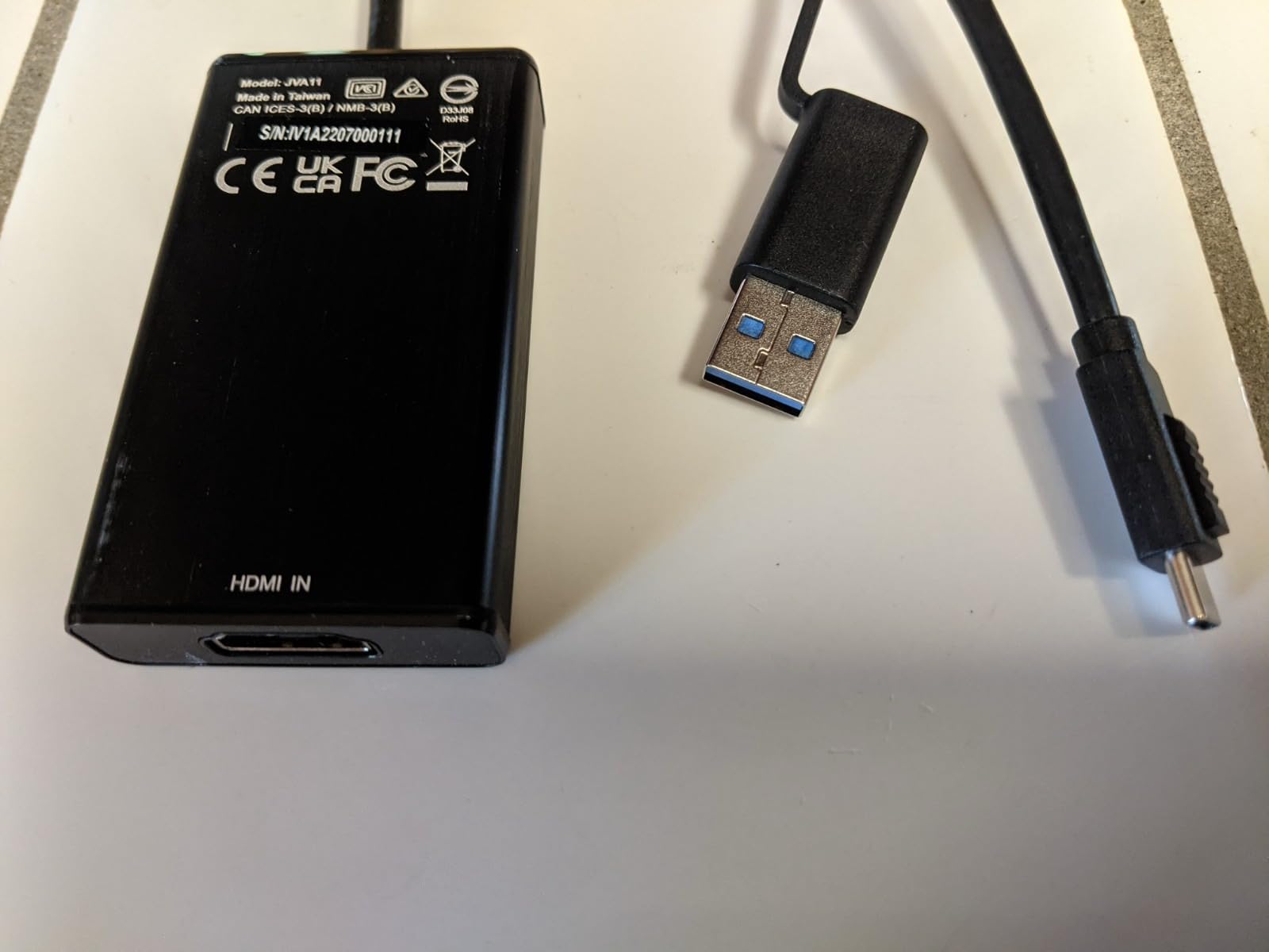 j5create 4K HDMI Video Capture Card, DSLR Cam Link, Game Capture Adapter (JVA11) customer photo 1