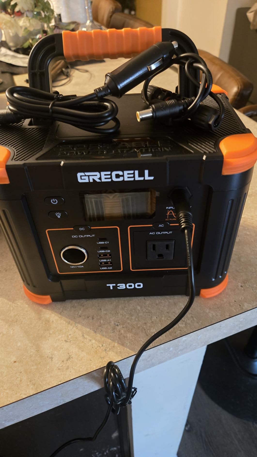 Portable Power Station 500W, 519.48Wh/140400mAh Solar Generator Backup | Lithium Battery Pack Power Supply with 2 AC Outlets, PD 60W USB-C Power Bank for Outdoor RV Camping, Home Outage, Emergency customer photo 1