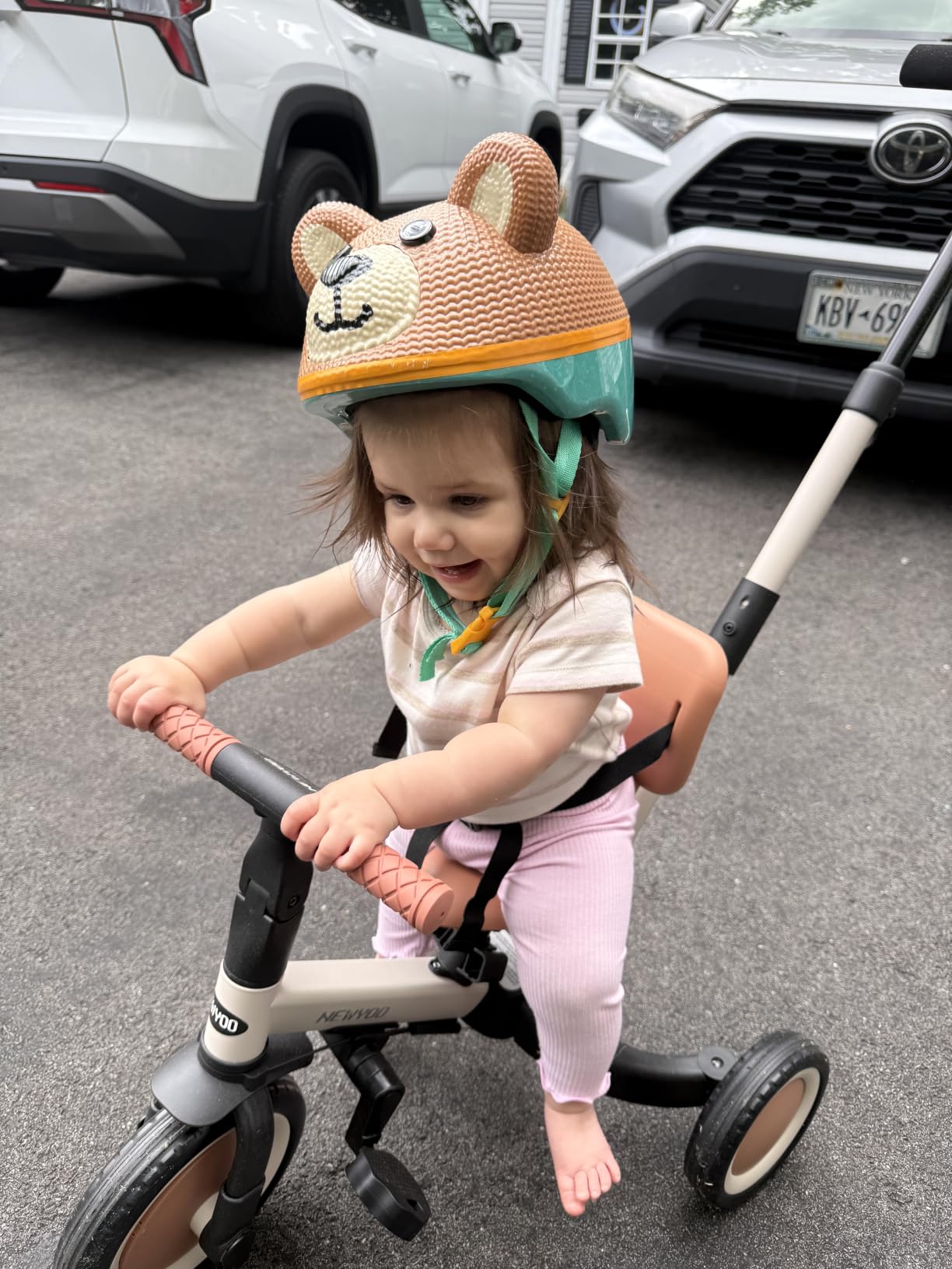 newyoo TR007 5-in-1 Tricycle for Toddlers 1-3, Toddler Bike, Birthday Gift customer photo 2