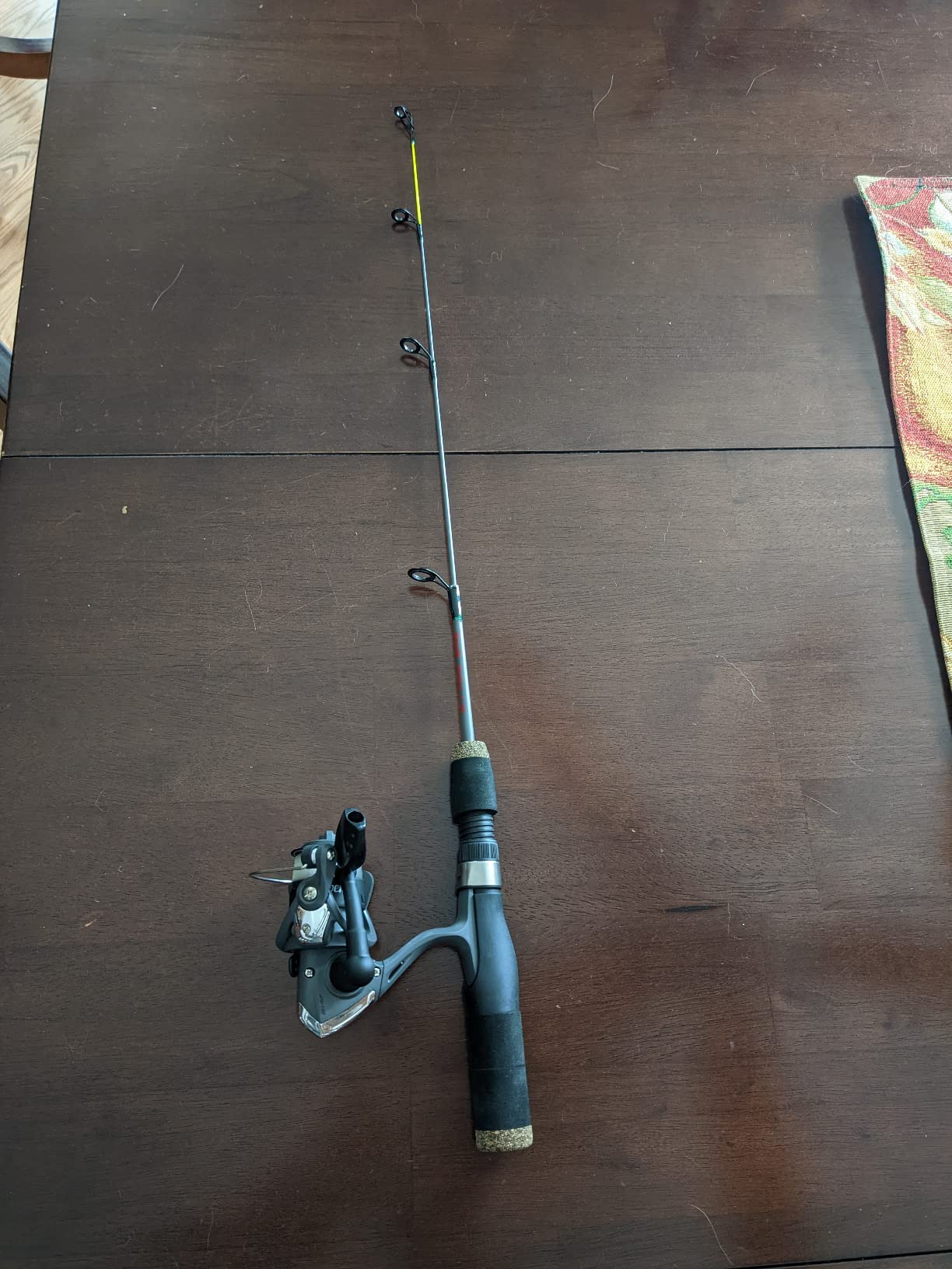 Aventik Ultralight Ice Fishing Rod and Reel Combo 26/28/30/32 inch Medium Light Fast Action Multi-Species Ice Fishing Combos for Walleye Perch Panfish customer photo 2