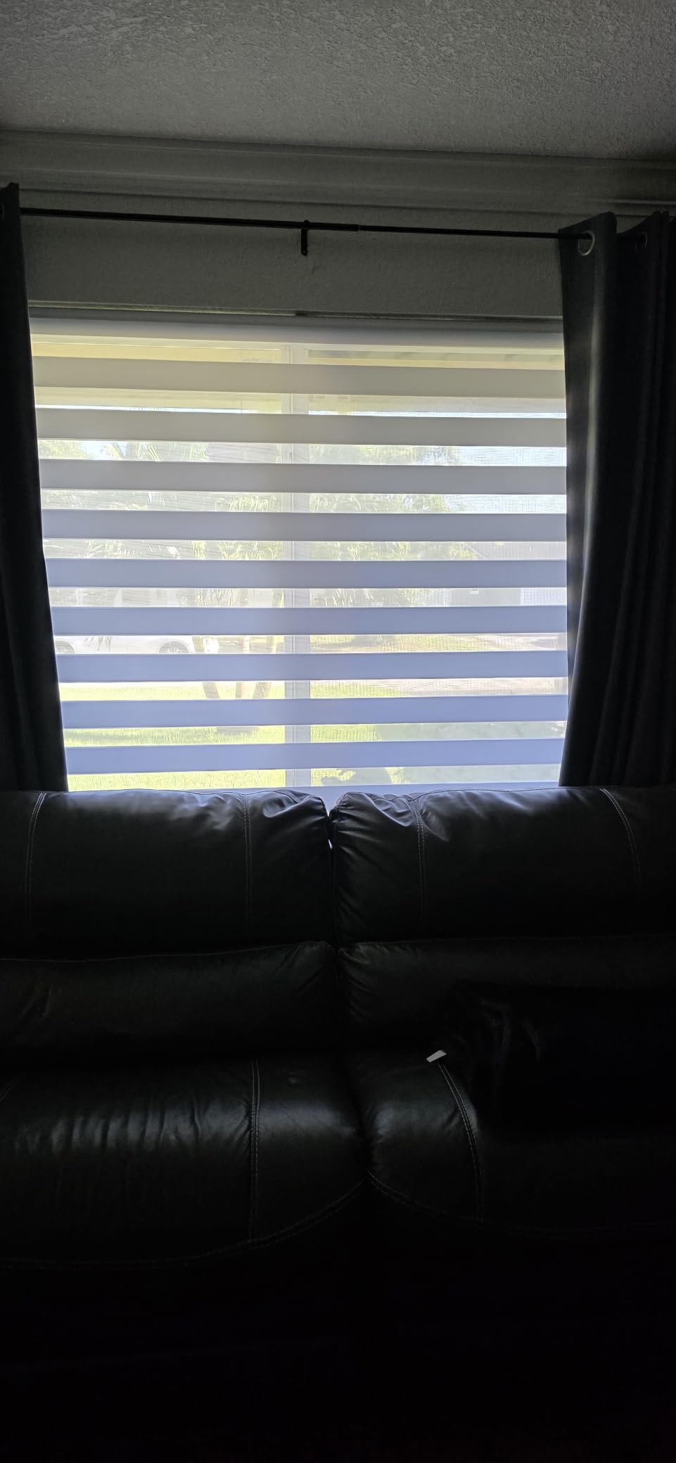 Persilux Cordless Zebra Blinds for Windows Free-Stop Window Blinds (34