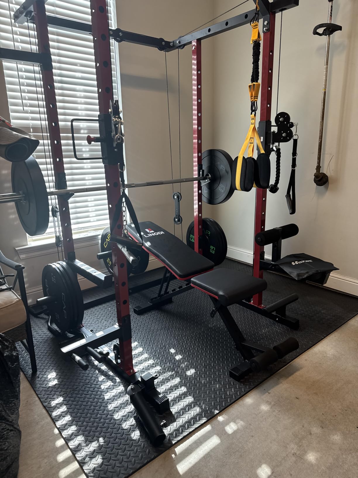 CAP Olympic Barbell, 7ft Strength Training Weight Bar, Multiple Options customer photo 1