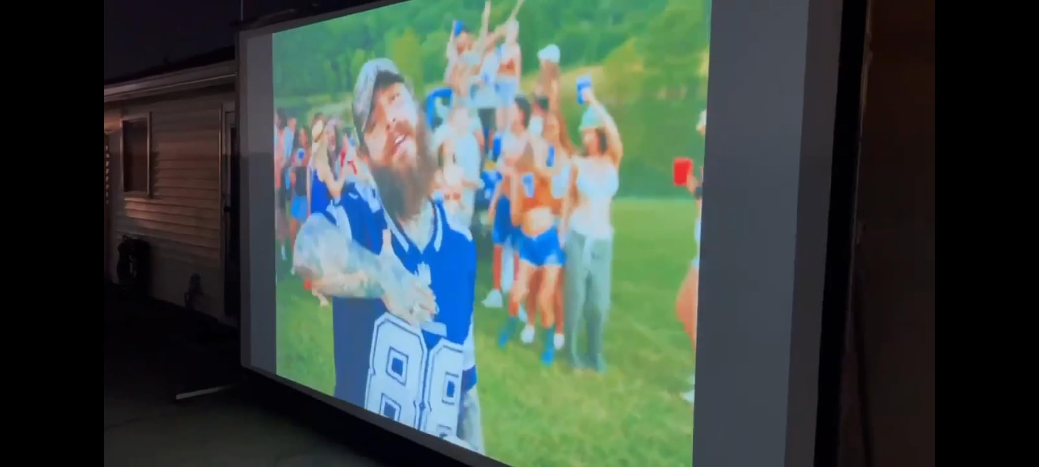 Optoma UHD38x Bright, True 4K UHD Gaming Projector | 4000 Lumens | 4.2ms Response Time at 1080p with Enhanced Gaming Mode | Lowest Input Lag on 4K Projector | 240Hz Refresh Rate | HDR10 & HLG, White customer photo 1