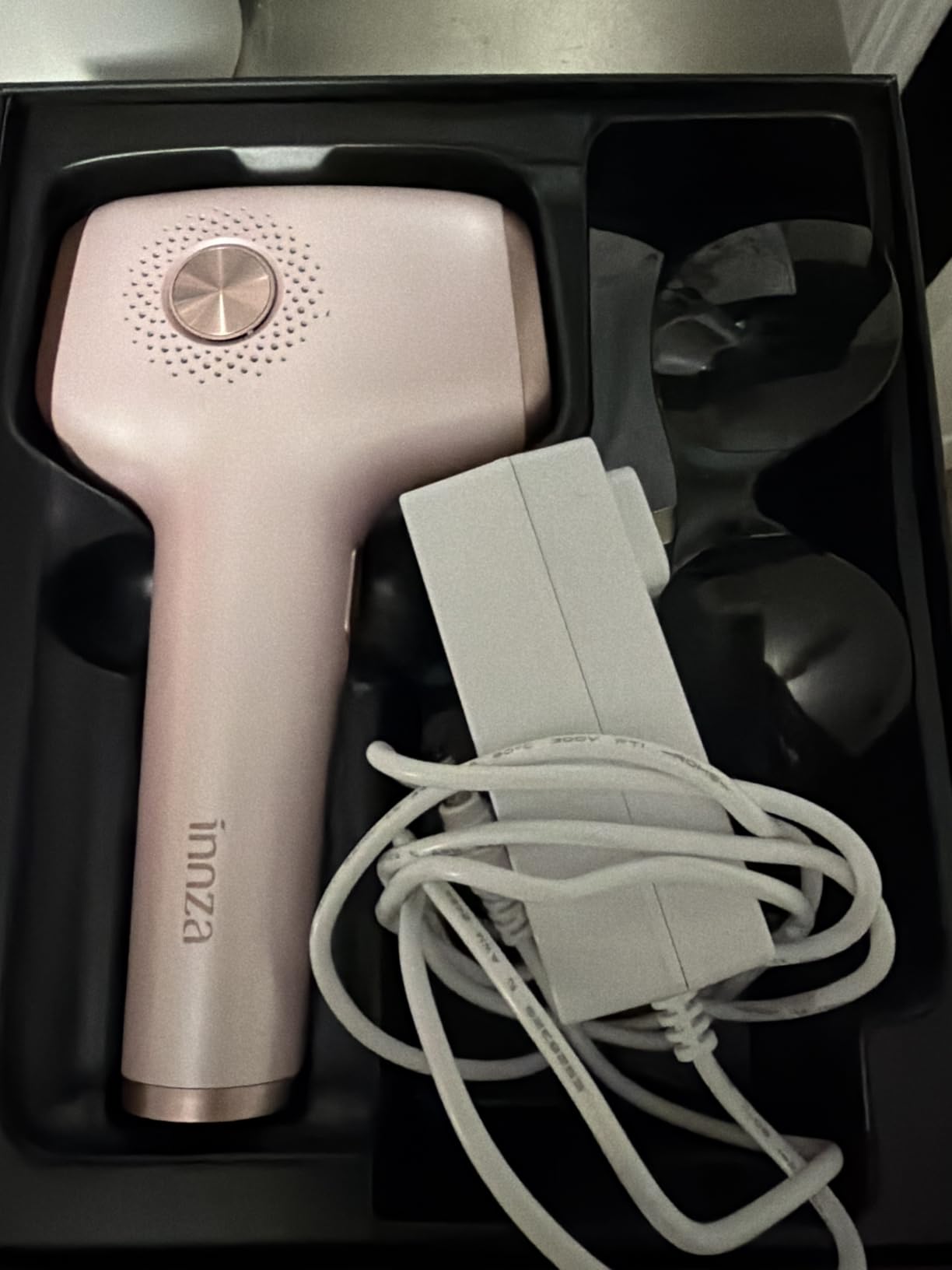 INNZA IPL Hair Removal with Ice Cooling Care Function for Women | Long-Lasting Results, 999,999 Flashes Painless Hair Removal, for Armpits Legs Arms Bikini Line, Corded customer photo 2