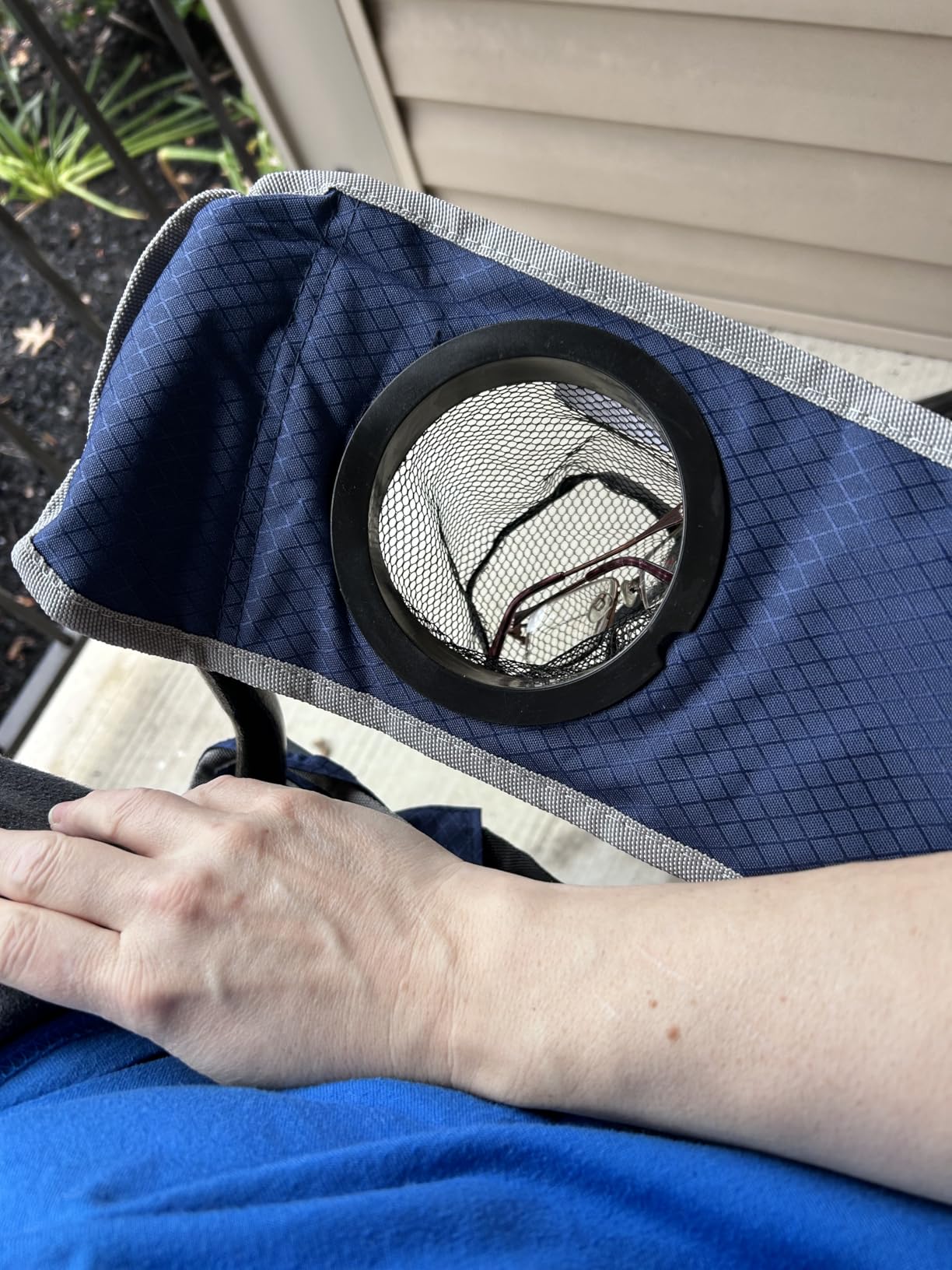 FAIR WIND Oversized Fully Padded Camping Chair with Cooler for Adults | 500LB Load, Roomy 25.2