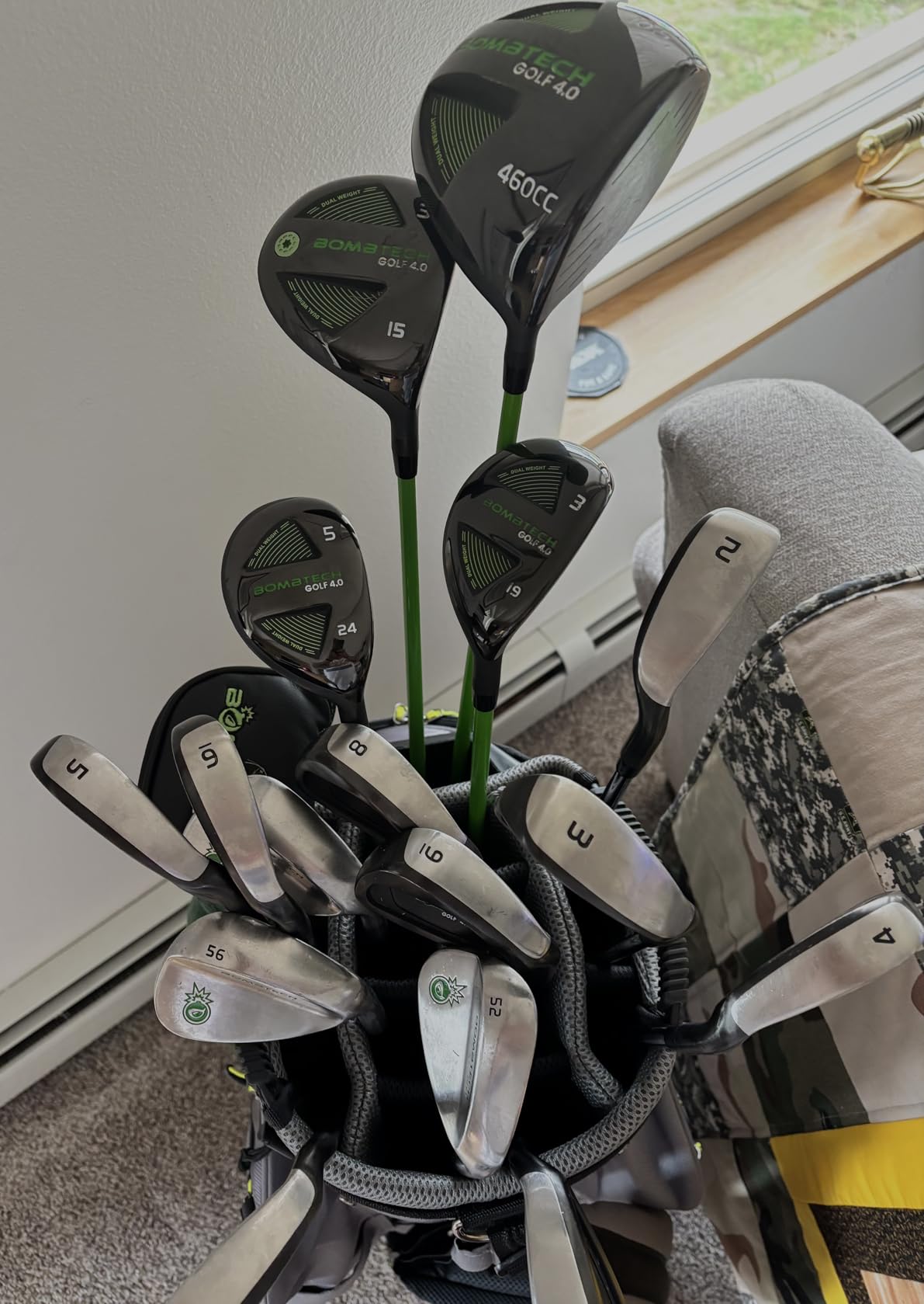 BombTech Golf 4.0 Right-Handed Iron Set, Includes 4, 5, 6, 7, 8, 9 & PW customer photo 2